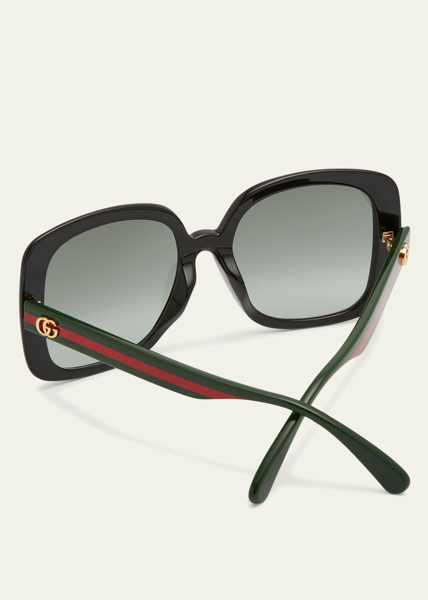 Gucci square sale web sunglasses