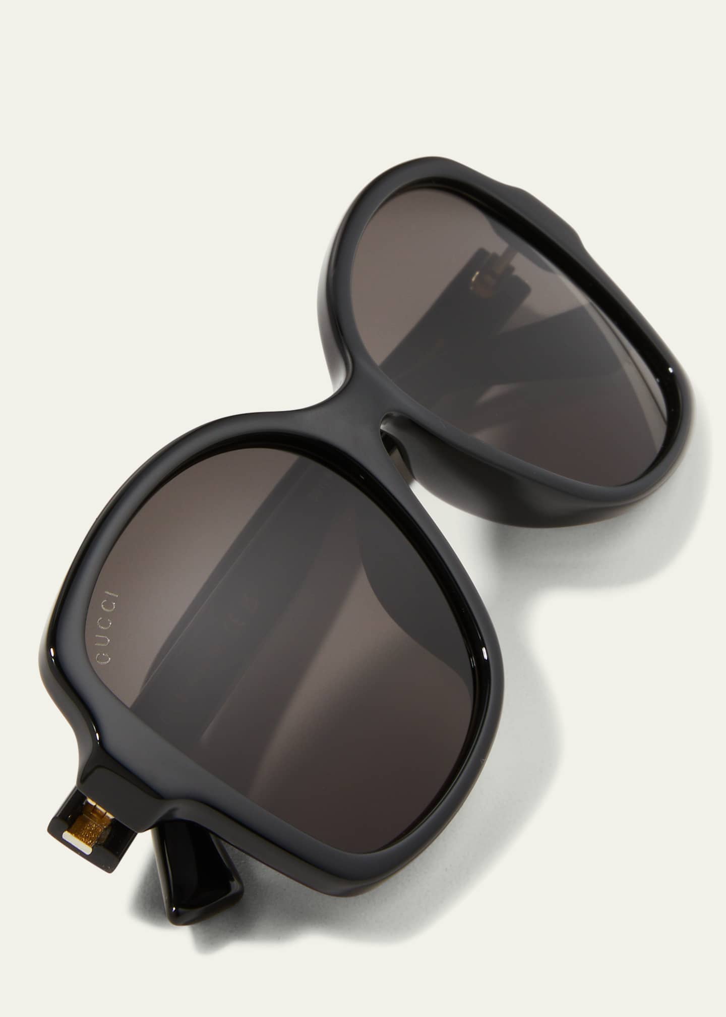 Gucci Square Monochromatic Sunglasses Image 4 of 5