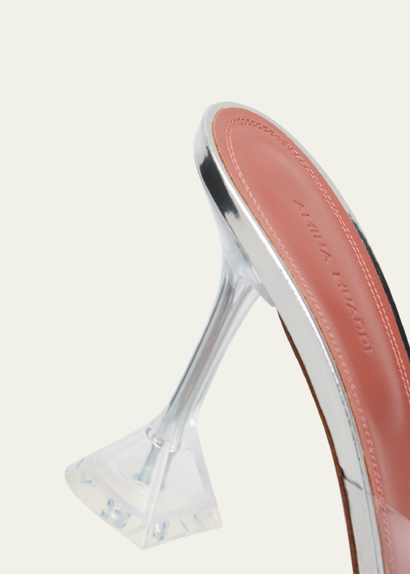 Amina muaddi lupita glass sandal best sale