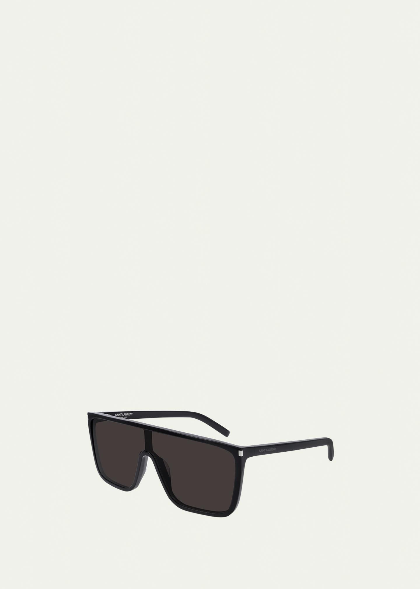 Saint Laurent Mask Shield Sunglasses Saint Laurent Mask Shield Mirrored Sunglasses | Neiman Marcus main image 2