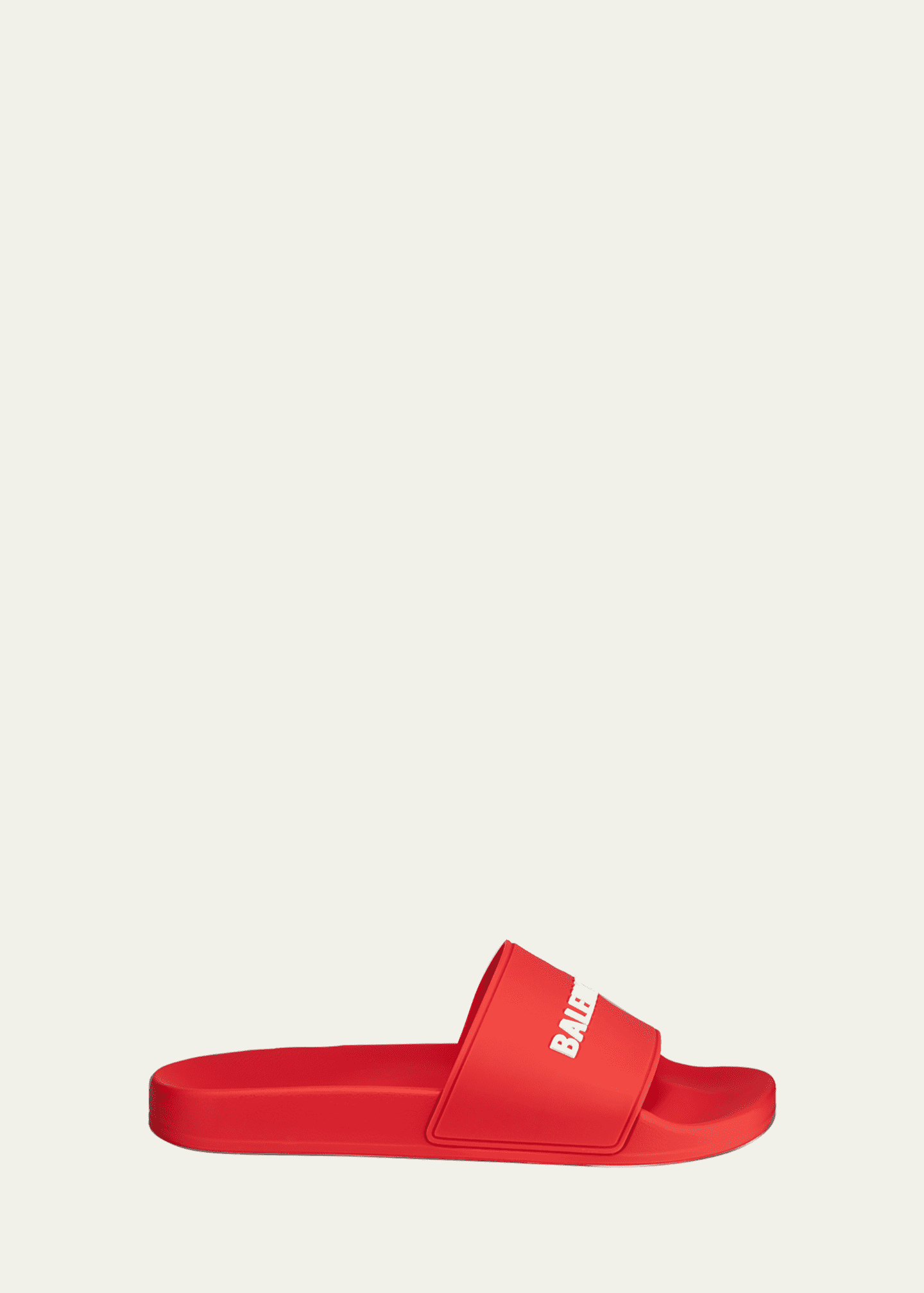 Balenciaga Men's Logo Pool Slide Sandals