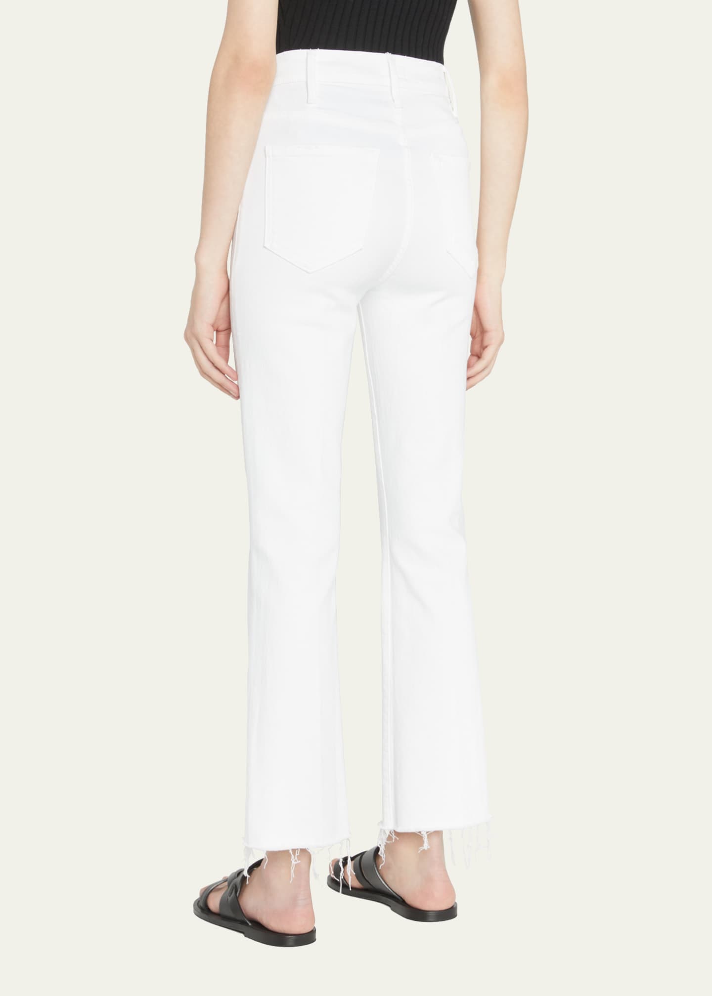 MOTHER The Hustler Ankle Fray Jeans Image 3 of 5