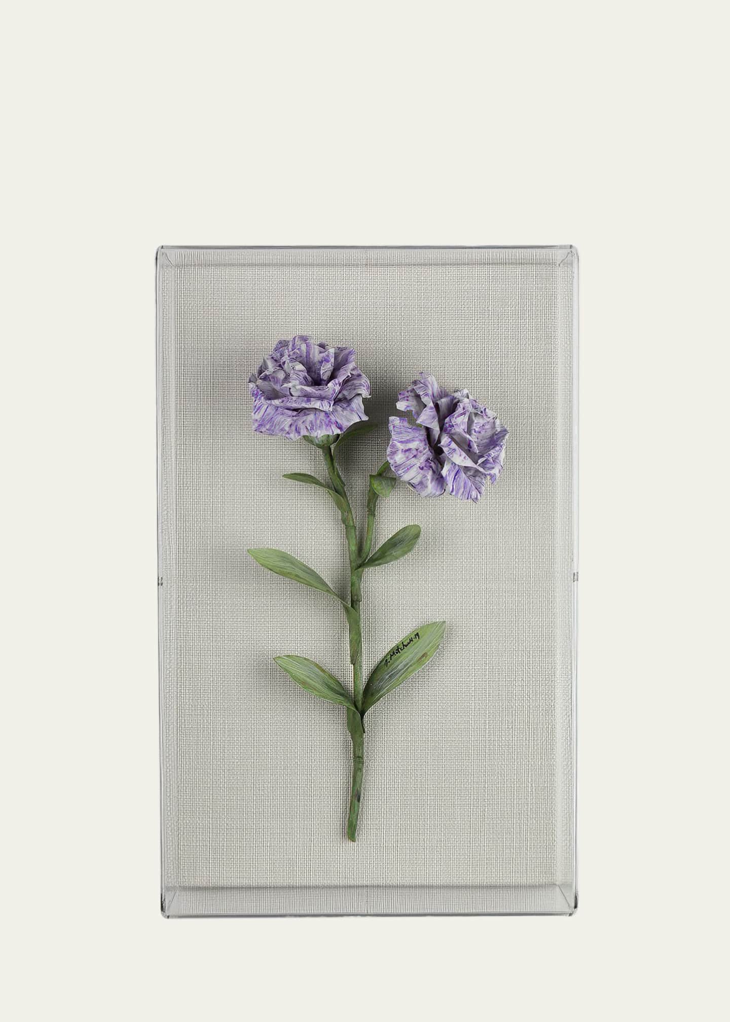 Tommy Mitchell Carnation January Birth Flower Wall Art