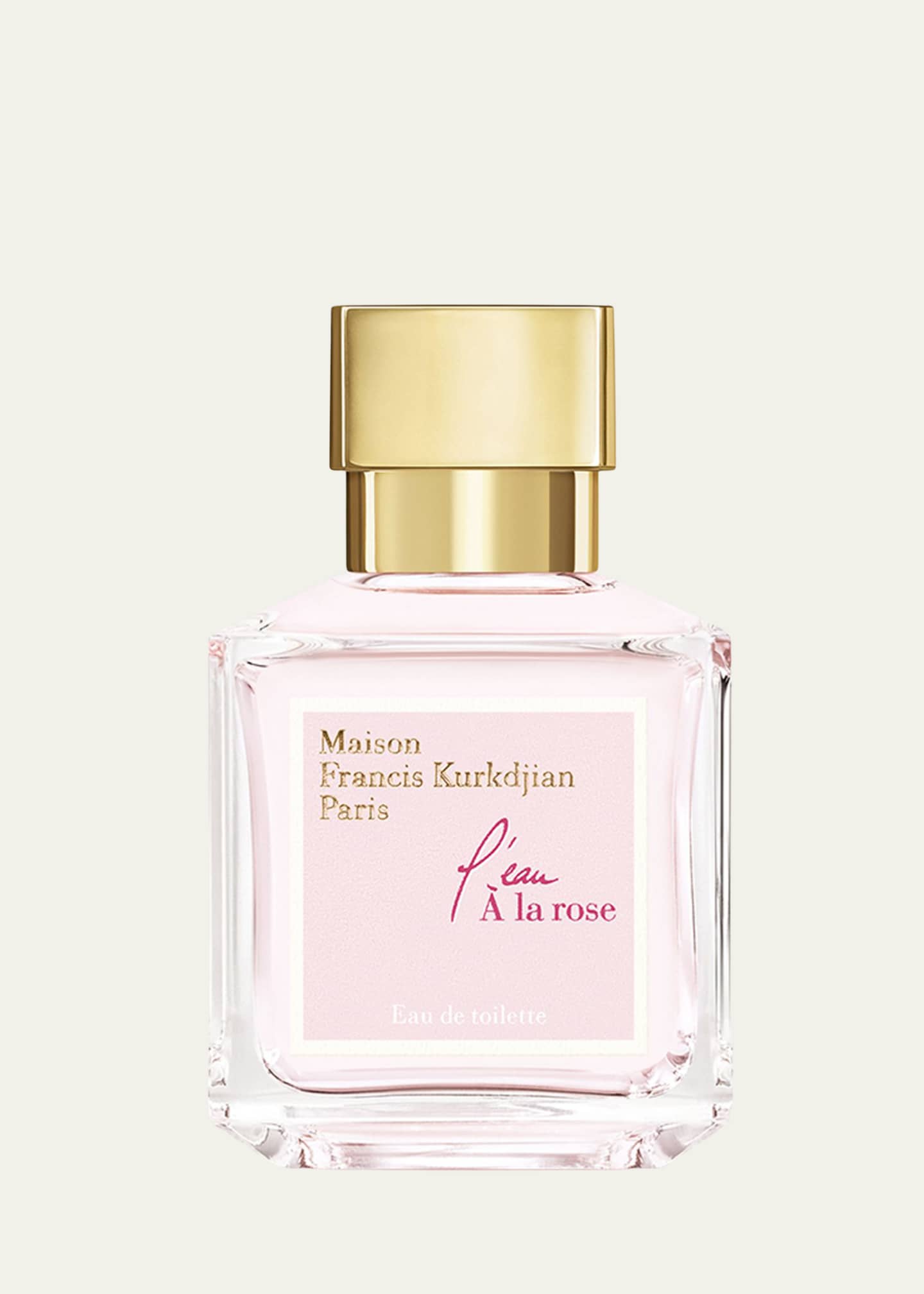 Maison Francis Kurkdjian l'eau A la rose Eau de Toilette, 2.4 oz ...