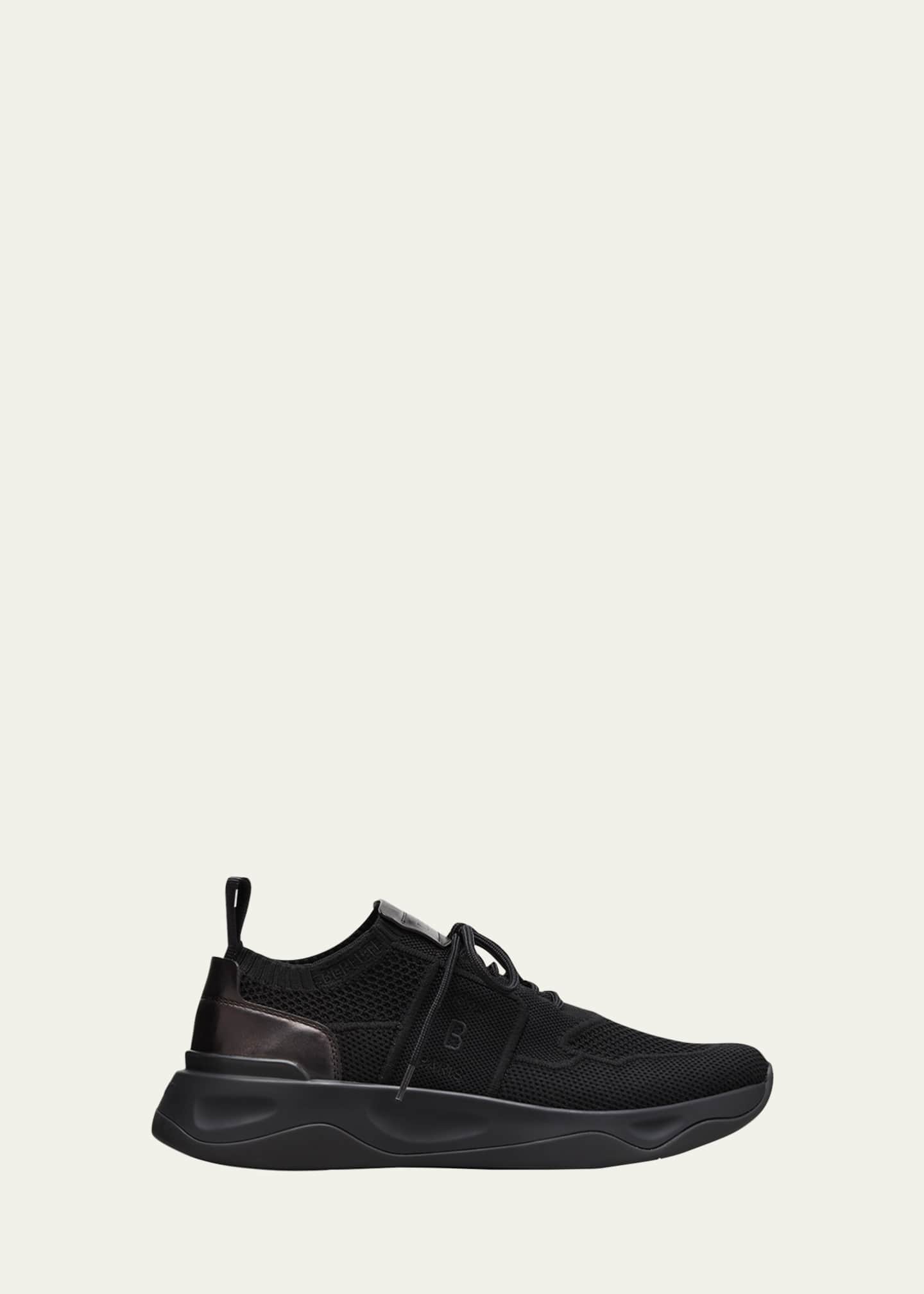 Berluti Men's Shadow Knit Runner Sneakers Image 1 of 3