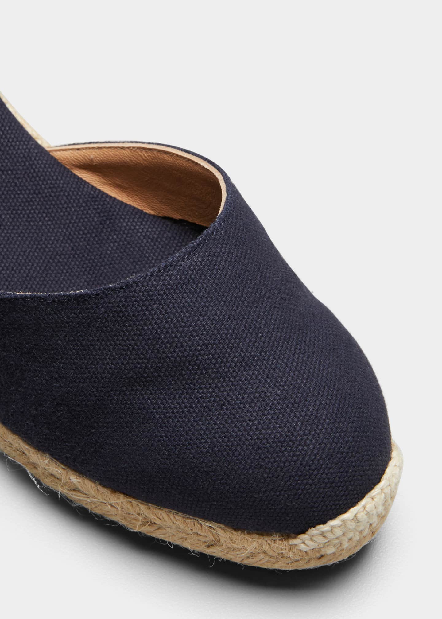 Age of Innocence Marissa contrasting toe-cap espadrilles - Blue