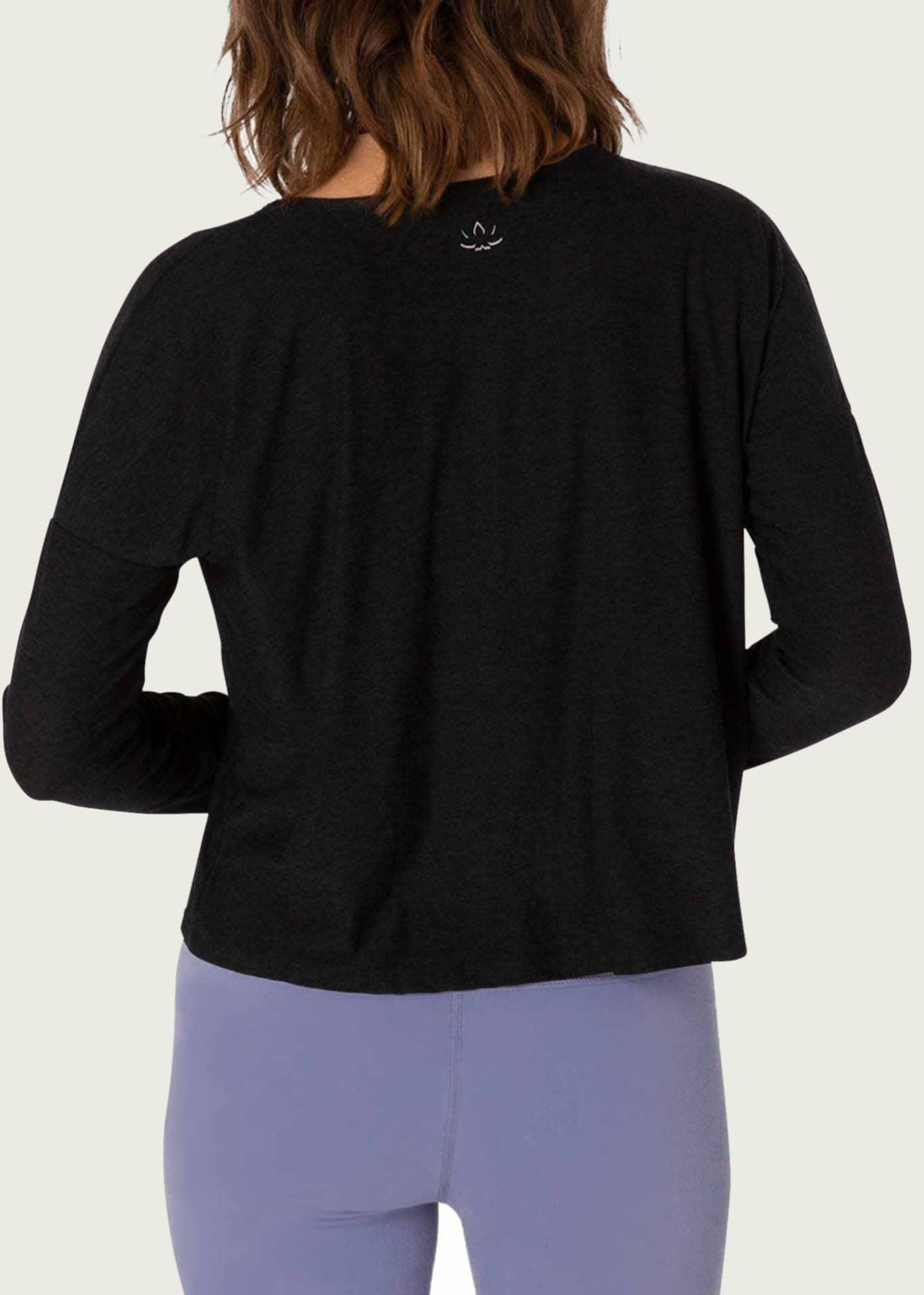 Beyond Yoga Morning Light Cropped Pullover Image 3 of 3
