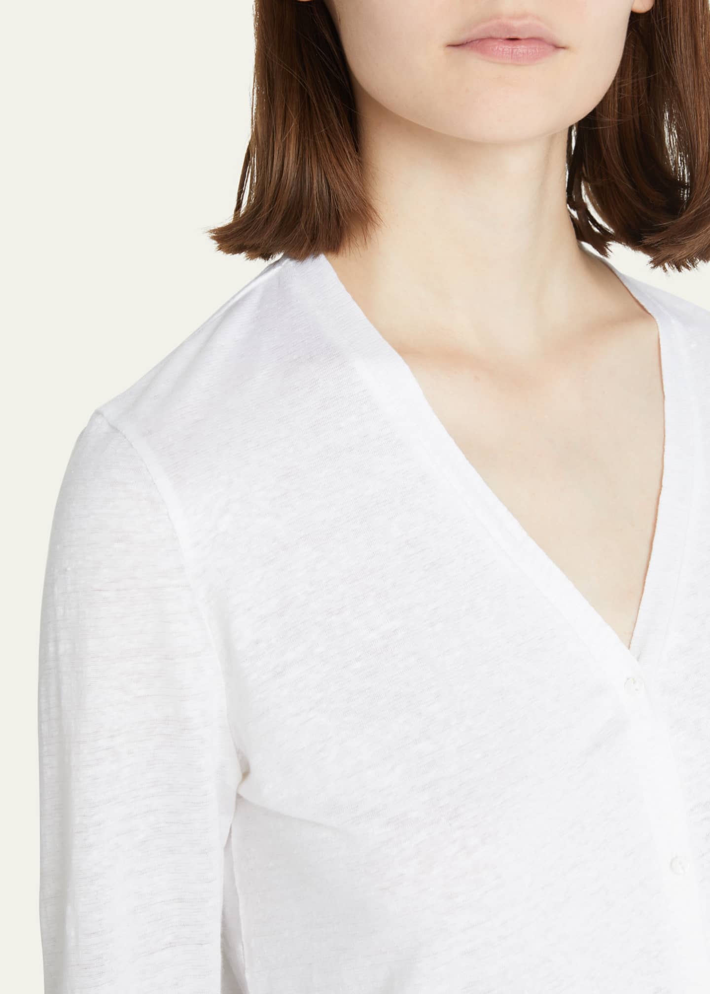 Theory shop linen cardigan