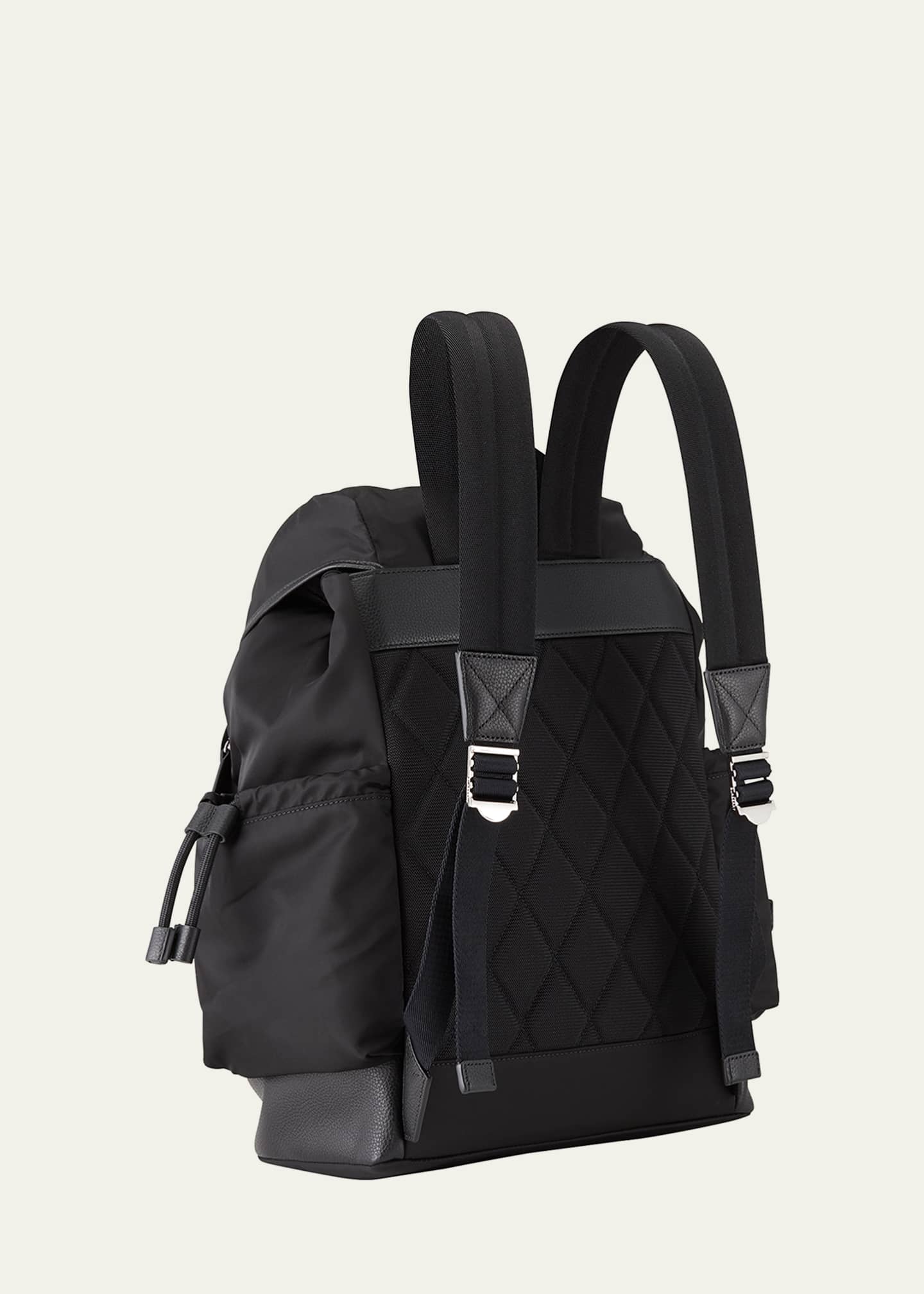 Shop Burberry Watson Nylon Diaper Bag Backpack