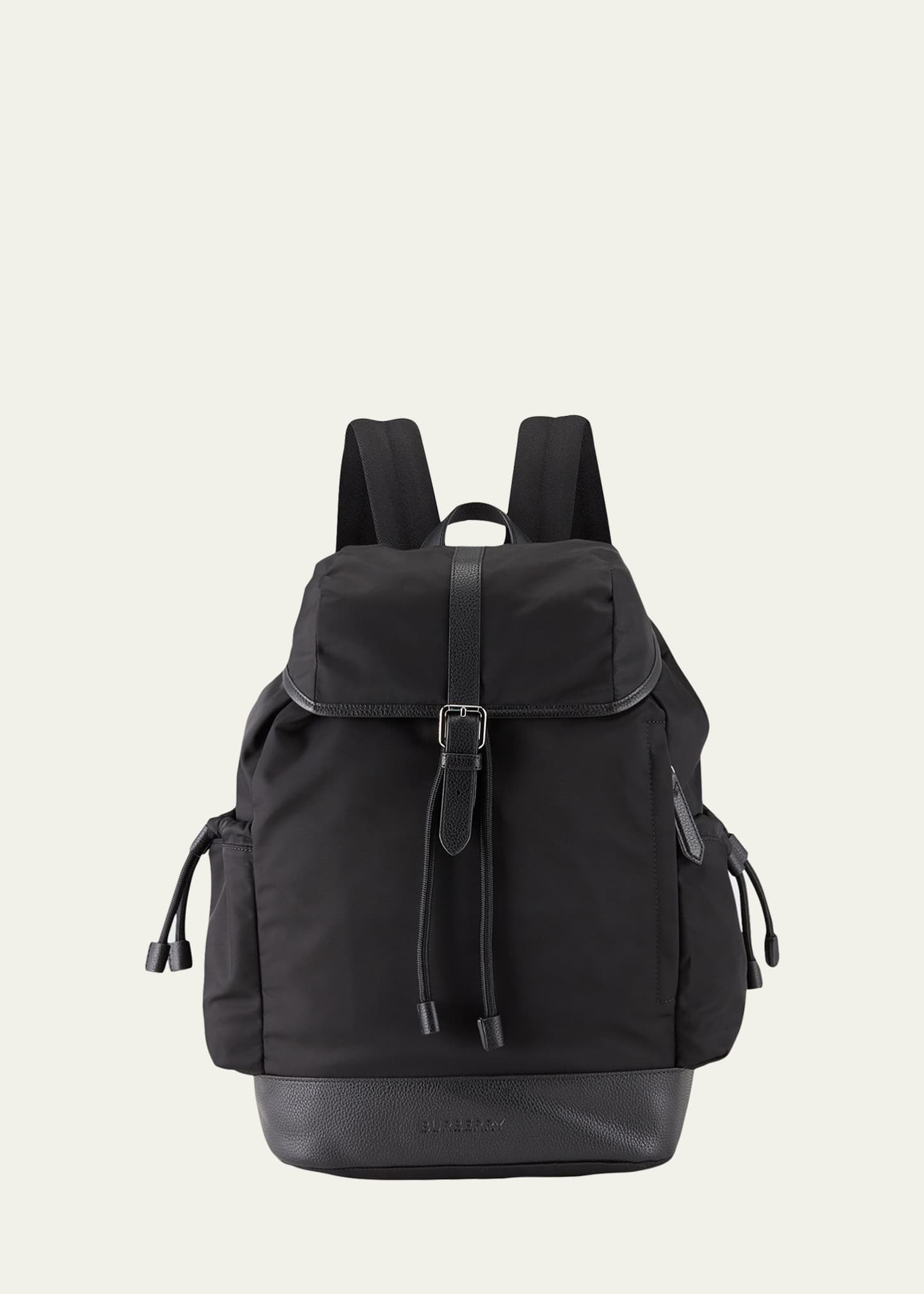 Shop Burberry Watson Nylon Diaper Bag Backpack