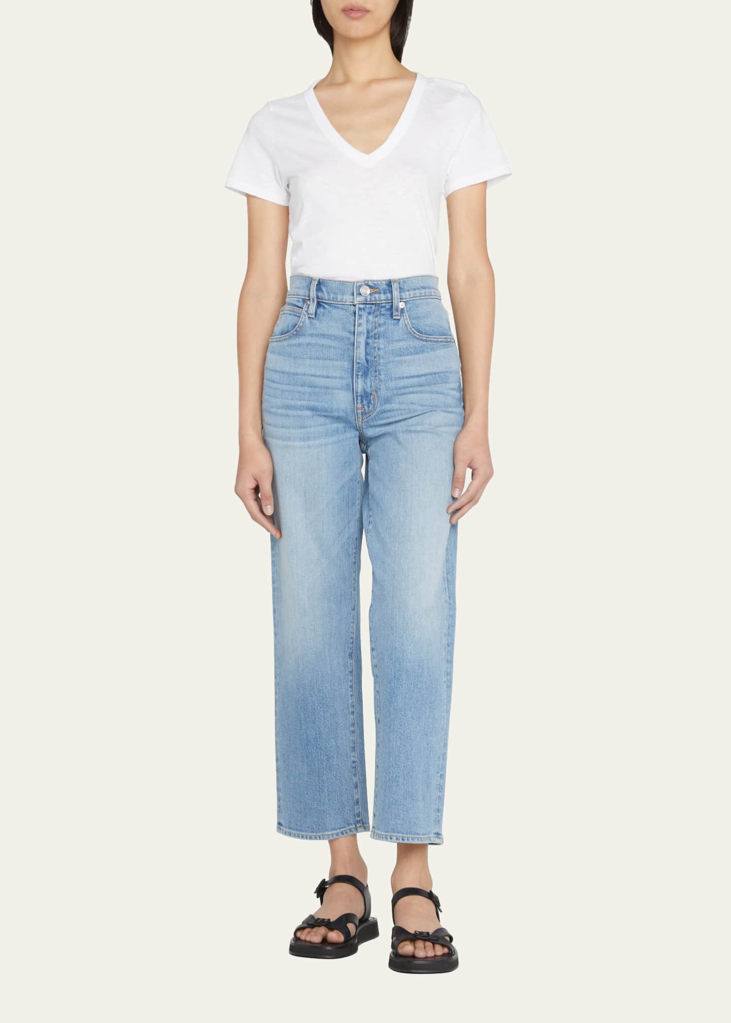 SLVRLAKE London Cropped Jeans Image 2 of 5