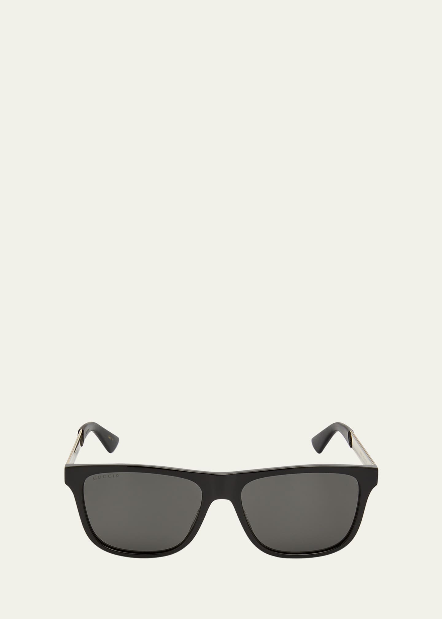 Waardig Er is een trend Transparant Gucci Men's Square Acetate Logo Sunglasses - Bergdorf Goodman