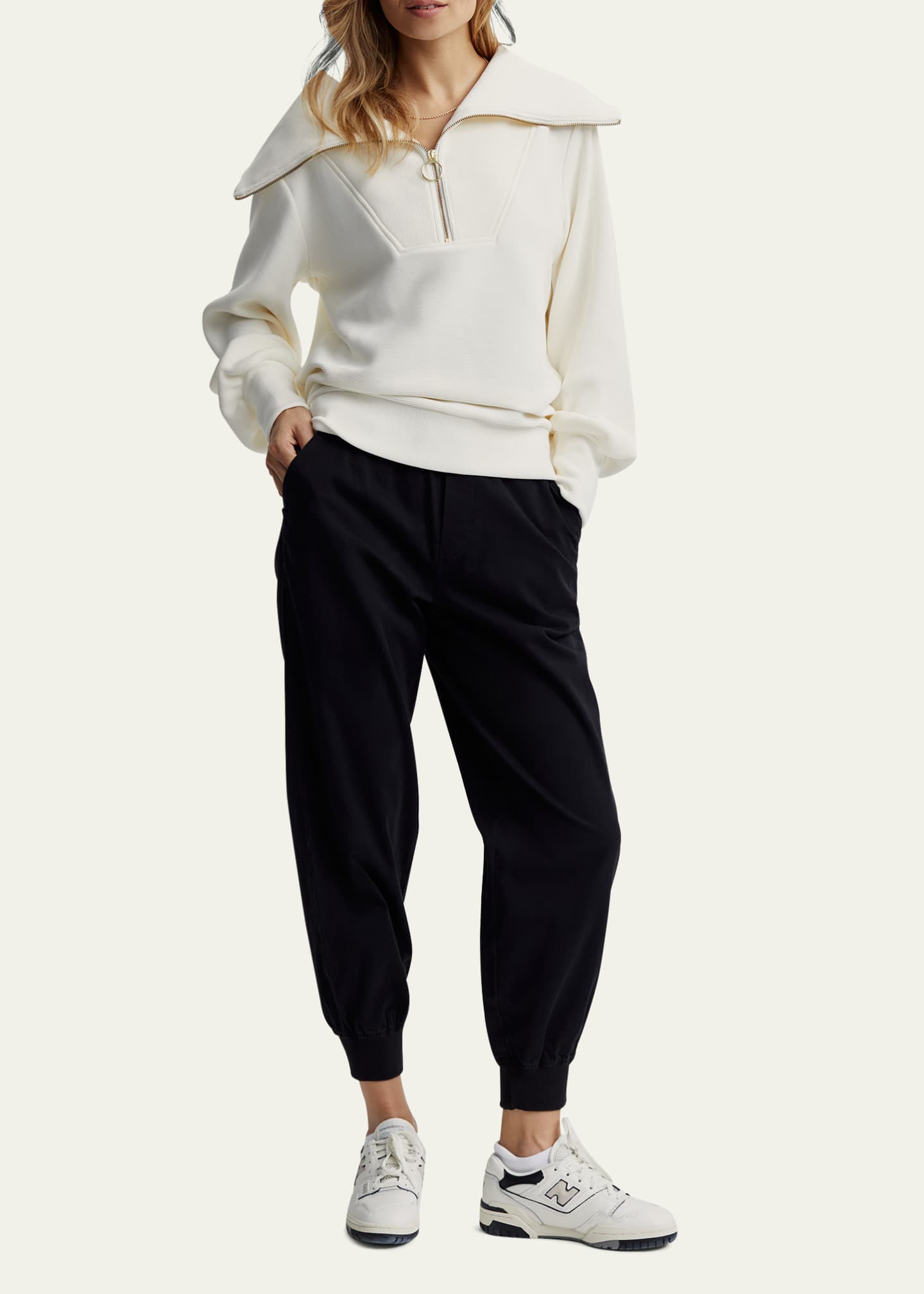 Varley Vine Oversized 1/2-Zip Pullover Sweatshirt Image 2 of 5