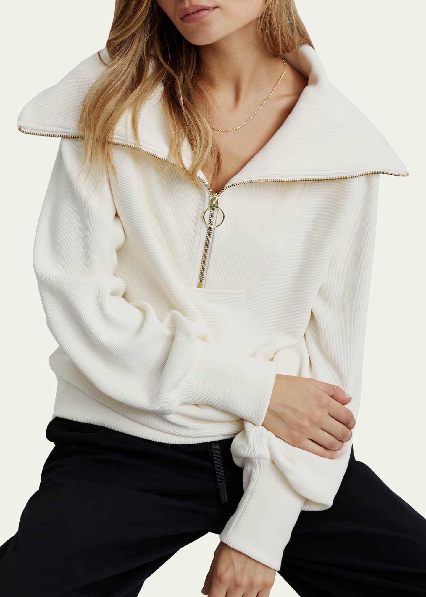 Varley Vine Oversized 1/2-Zip Pullover Sweatshirt Image 5 of 5