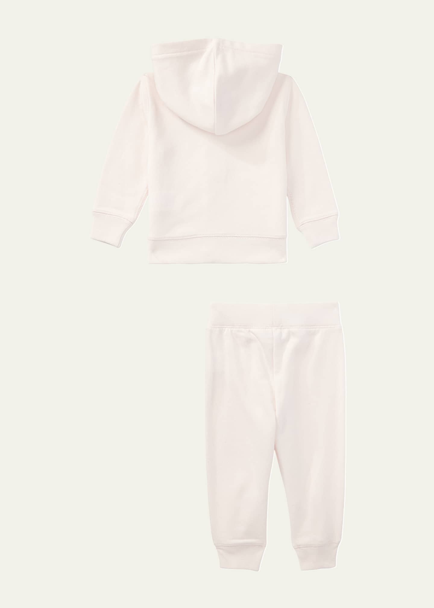 Ralph Lauren Childrenswear Atlantic French Terry Jogger Set, Size 3-24 Months Image 2 of 2