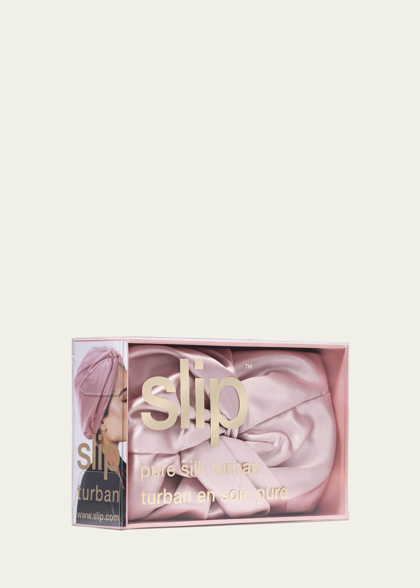 Slip Pure Silk Turban Image 3 of 5