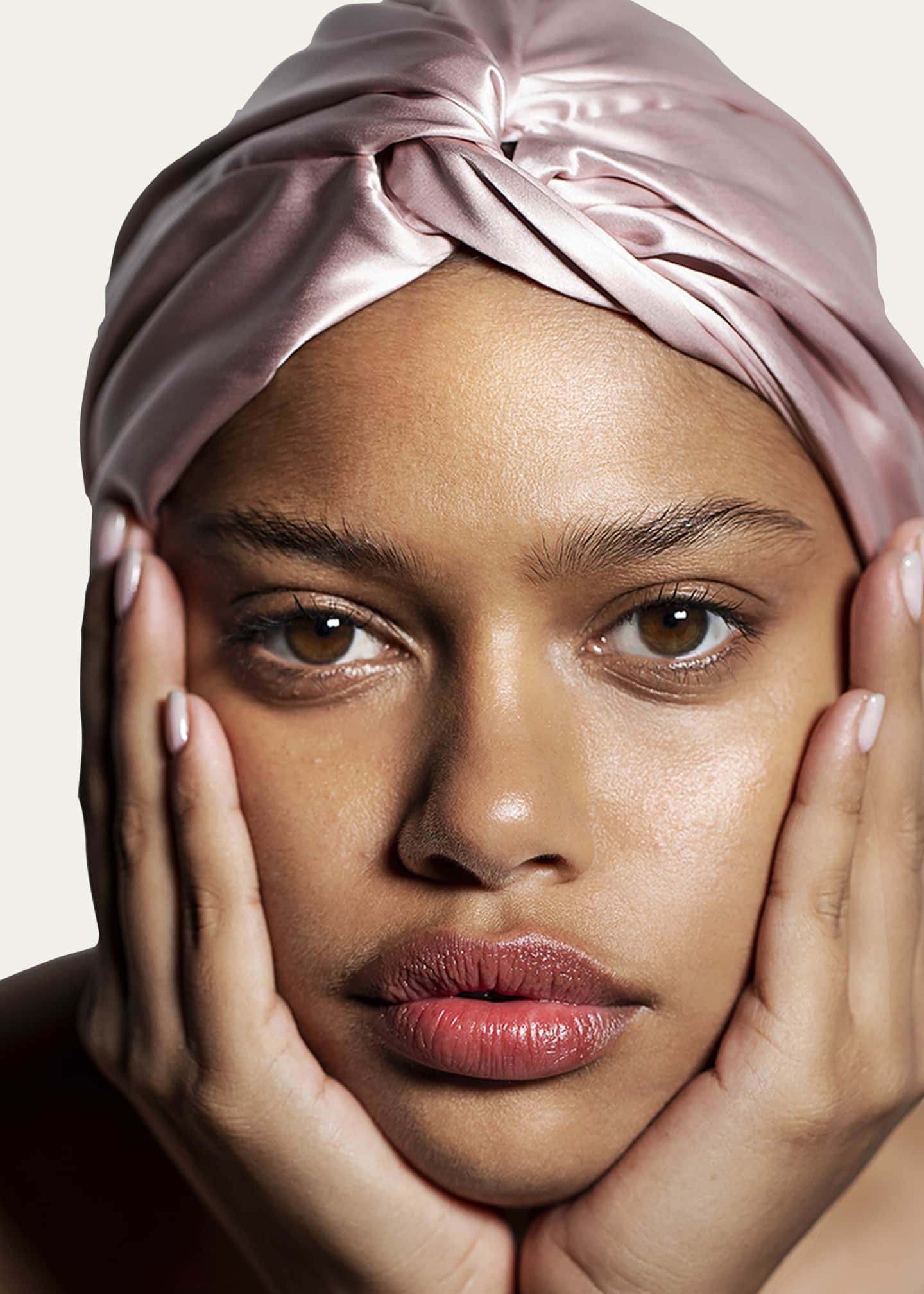 Slip Pure Silk Turban Image 5 of 5
