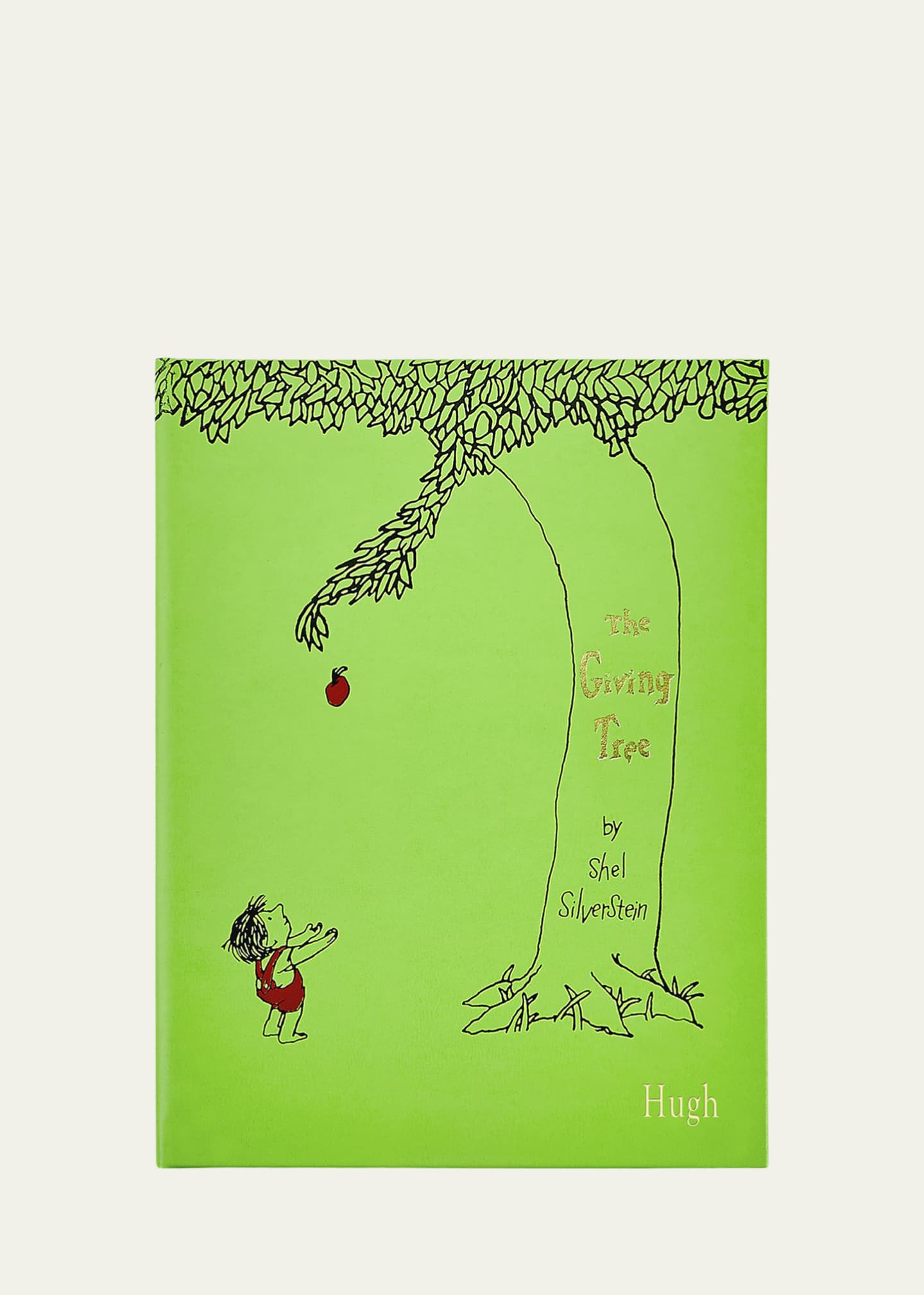 Graphic Image Personalized Leather Bound "The Giving Tree" Children's Book