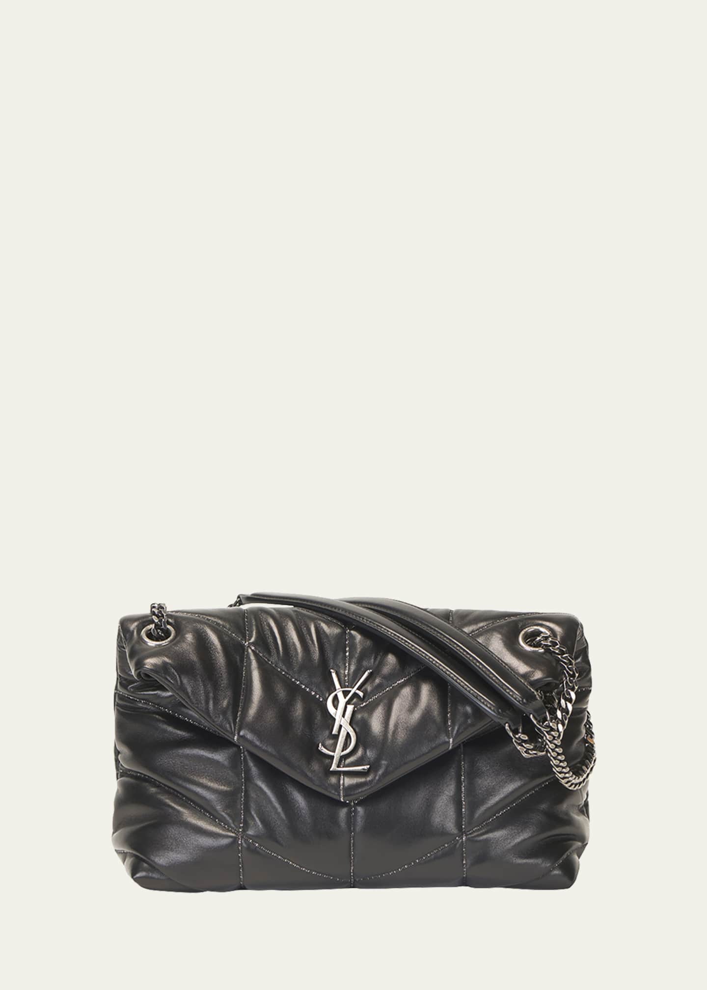 Toy loulou puffer quilted leather crossbody bag sales