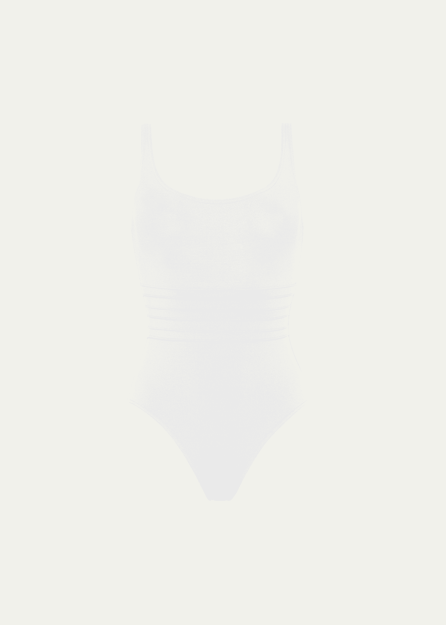 Eres Asia Scoop-Neck One-Piece Swimsuit with Waistband Detail Image 1 of 5