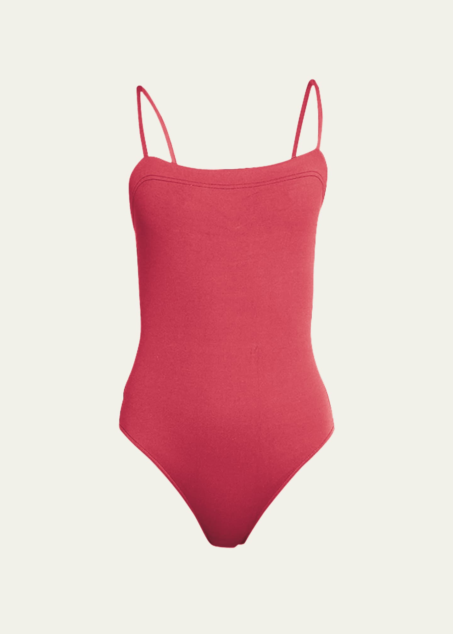 Eres Aquarelle OnePiece Swimsuit with Thin Straps Bergdorf Goodman