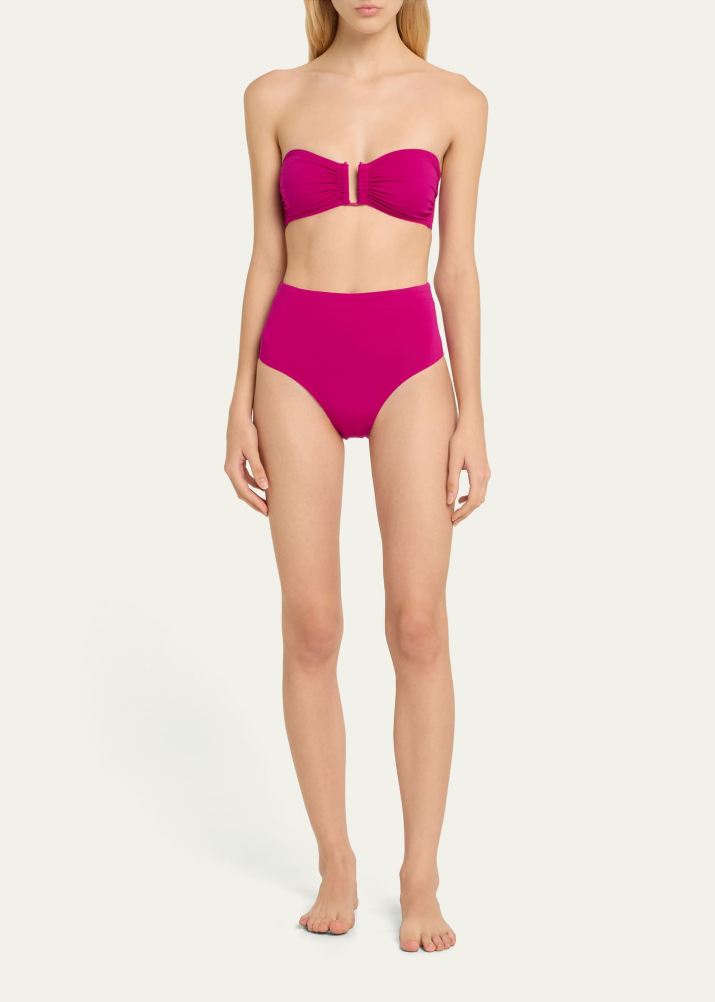 Eres Show Bandeau U-Hardware Bikini Top Image 2 of 5