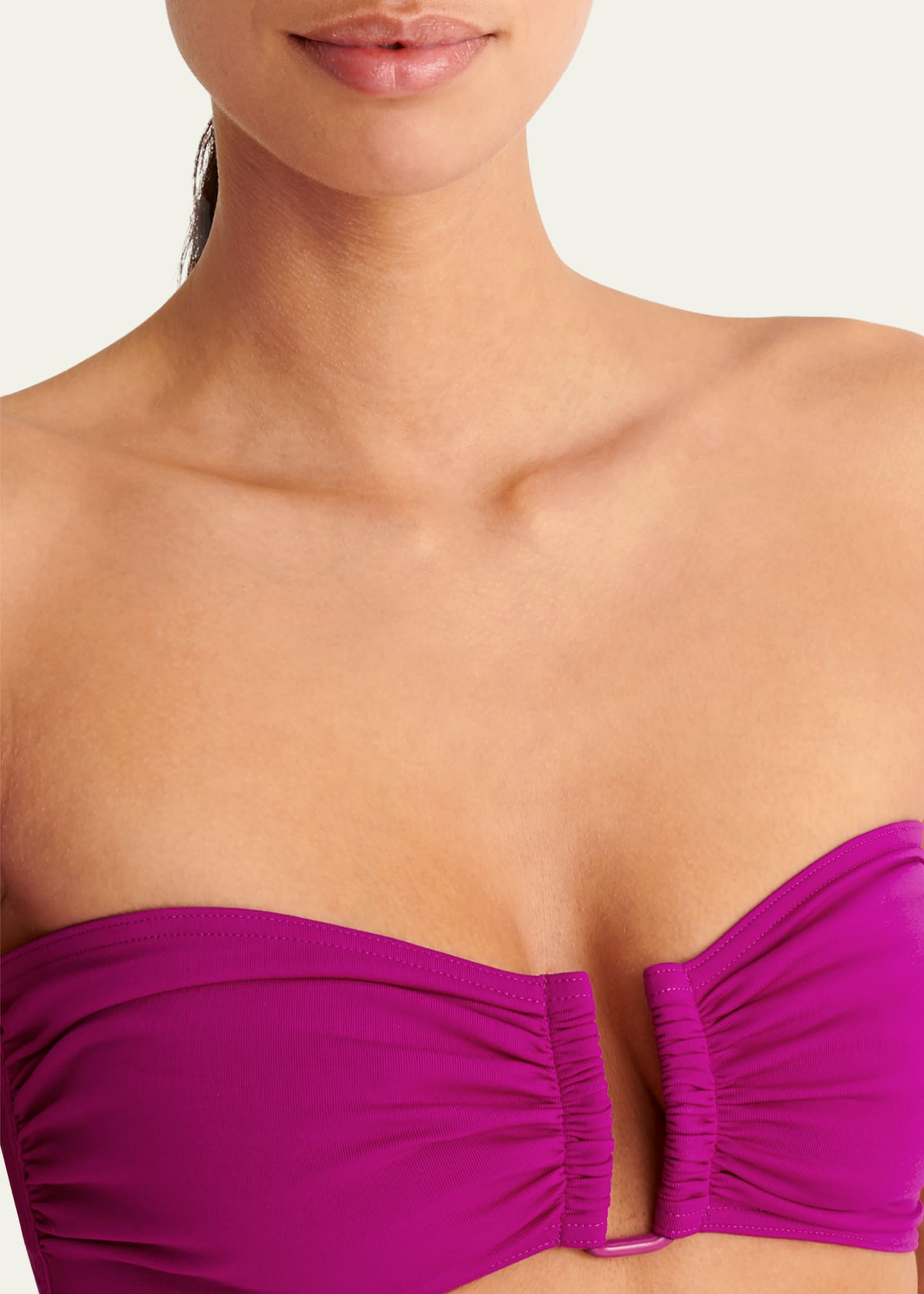 Eres Show Bandeau U-Hardware Bikini Top Image 4 of 5