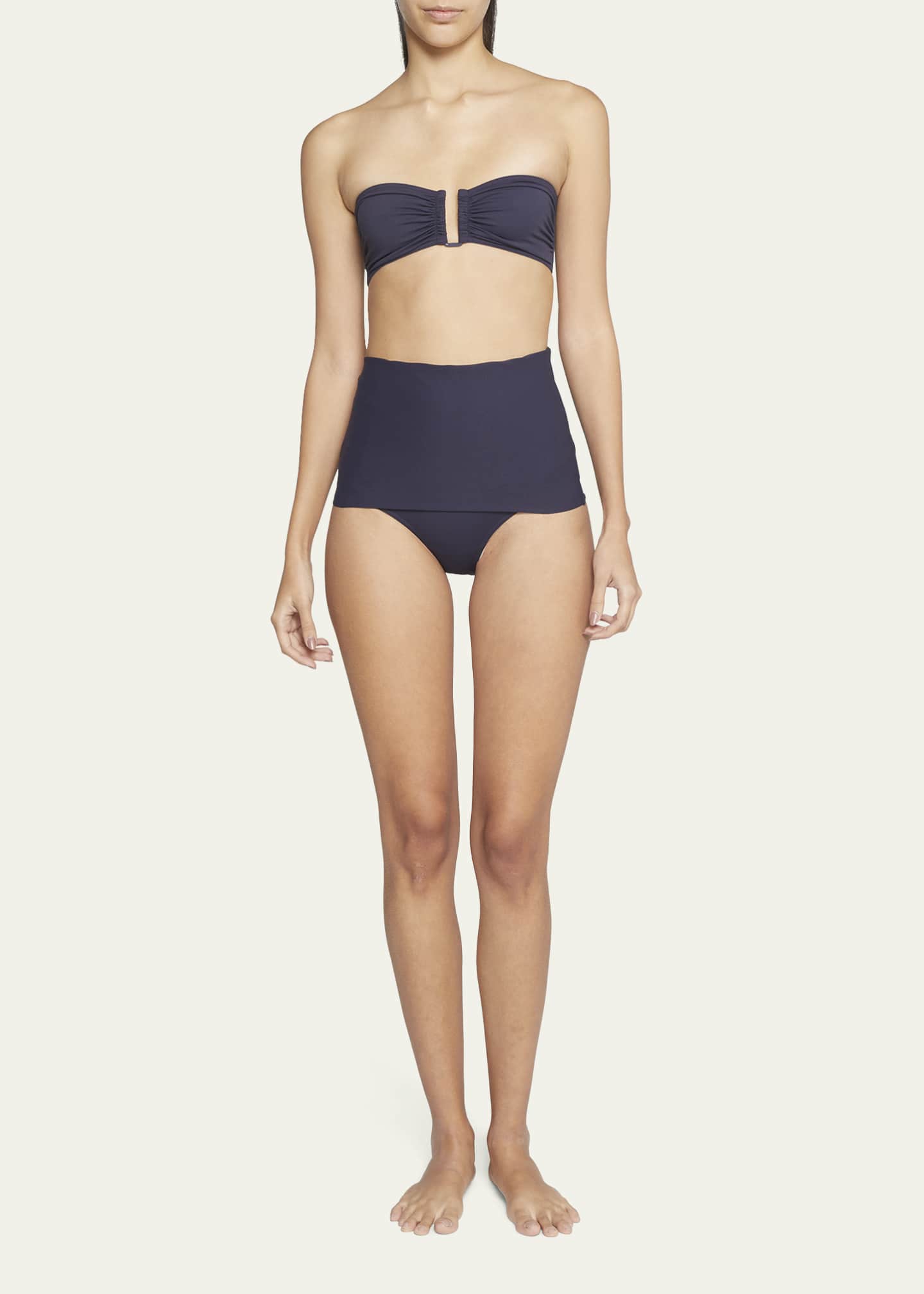Eres high waisted bikini top