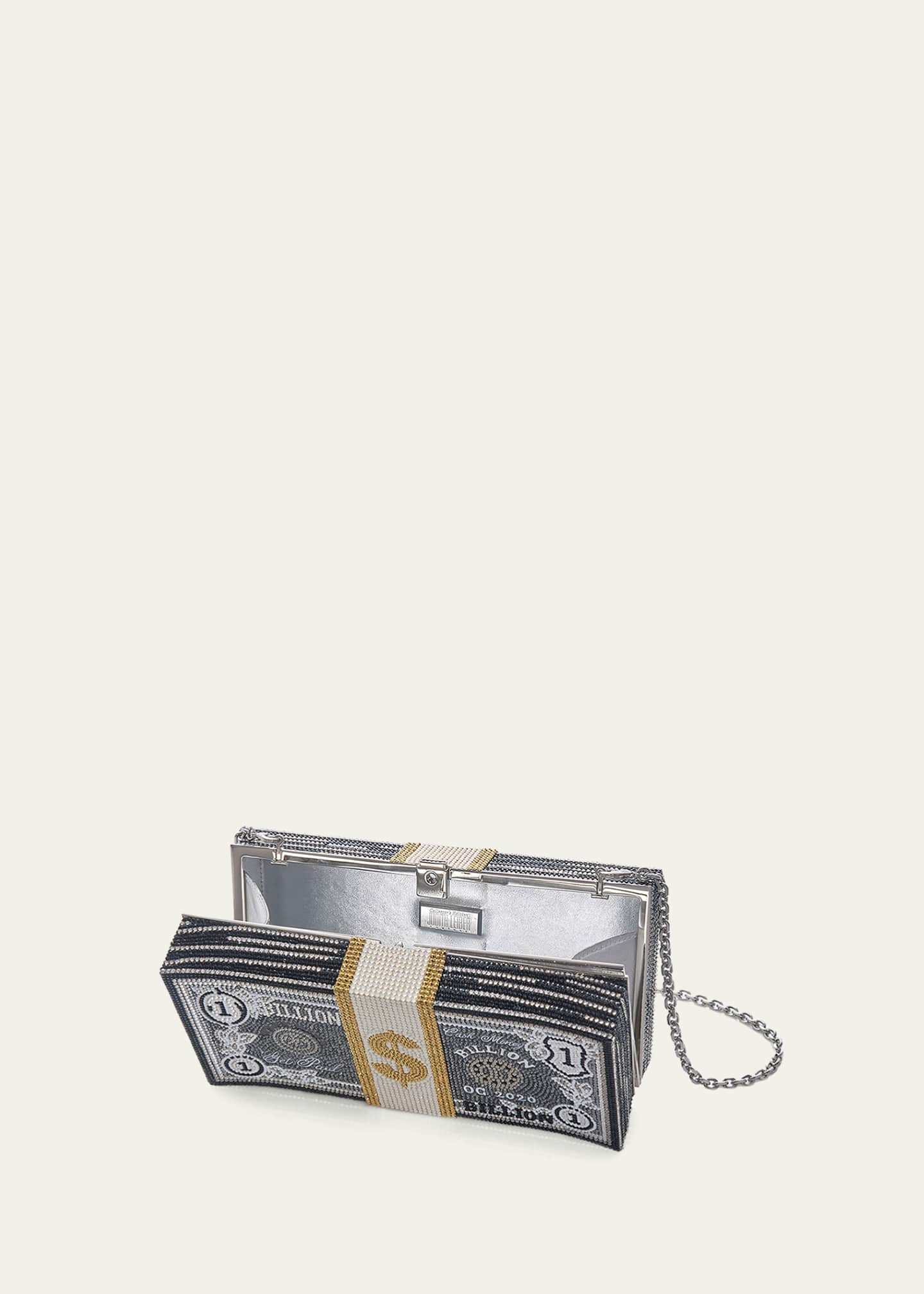 Judith leiber stack of cash clearance