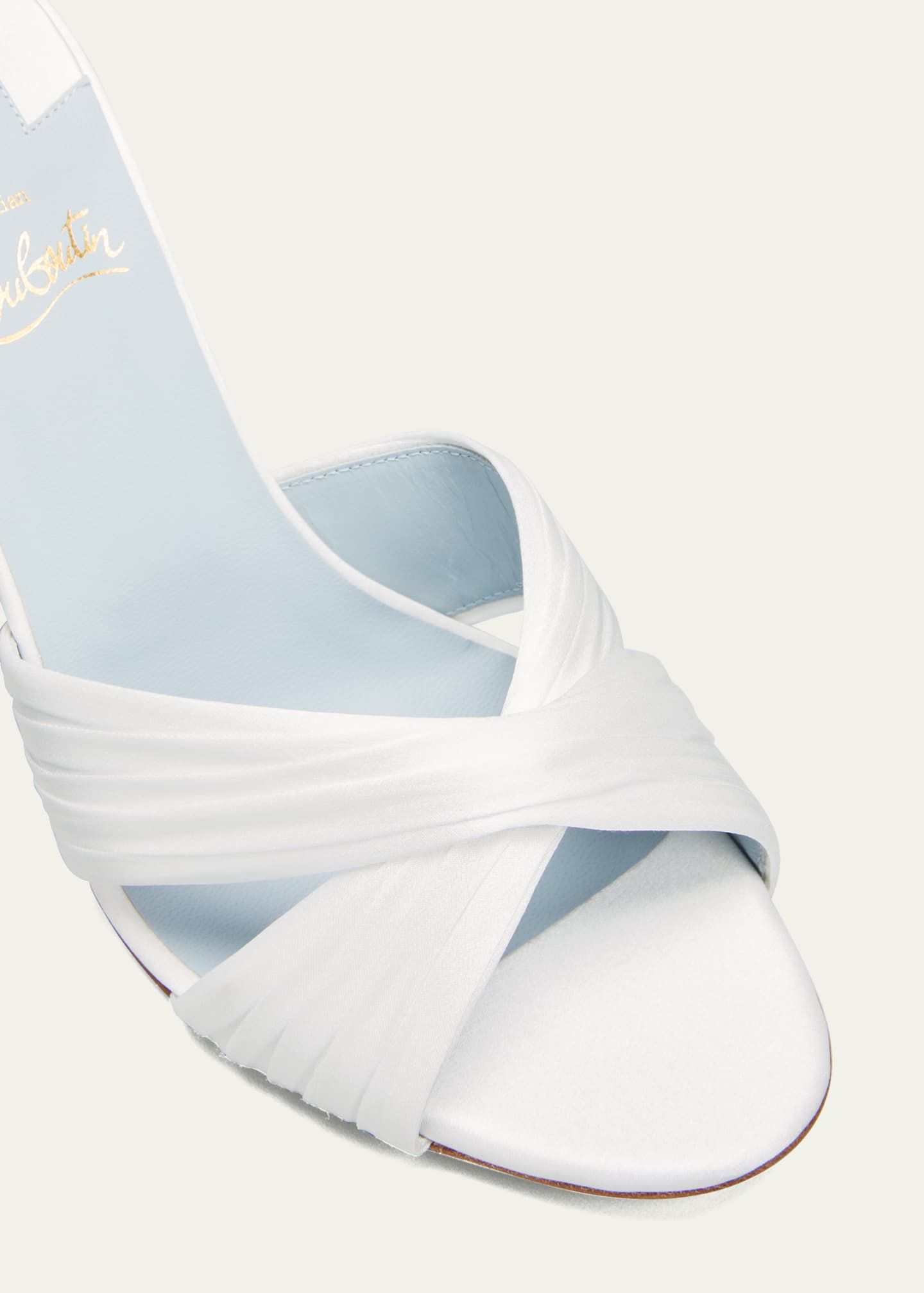 Louboutin heel sandals top