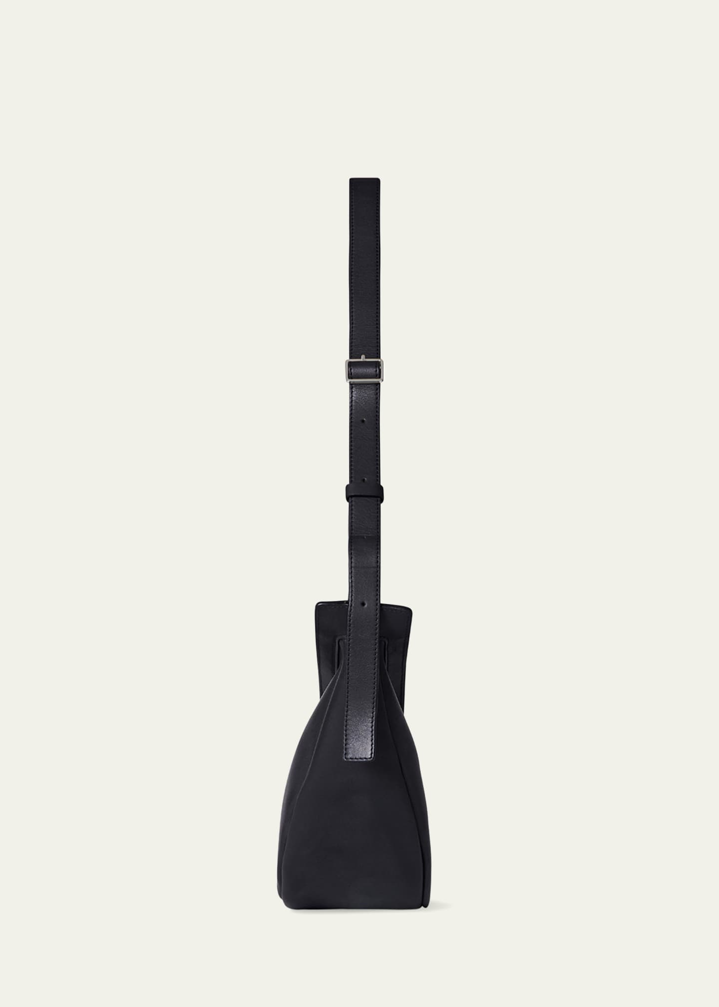Slouchy Banana Small Crossbody in Smooth Calfskin