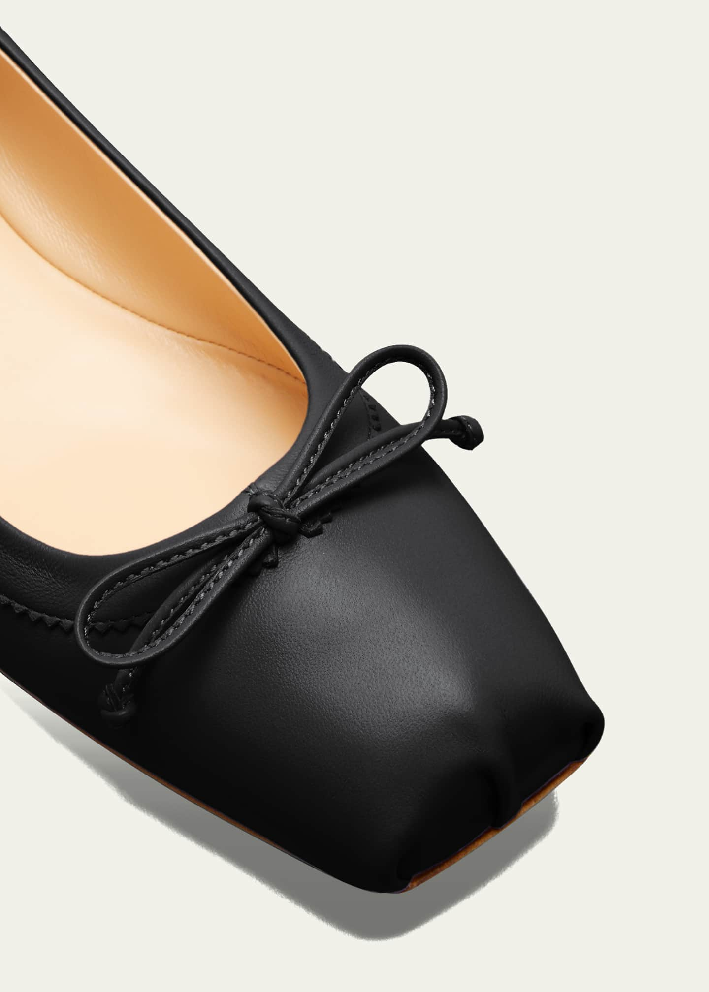 Christian Louboutin Mamadrague Patent-leather Ballet Flats