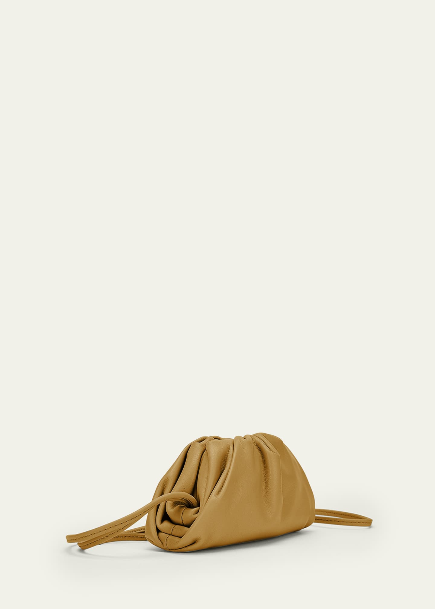 Brown Bottega Veneta The Mini Pouch Leather Coin Pouch – Designer Revival