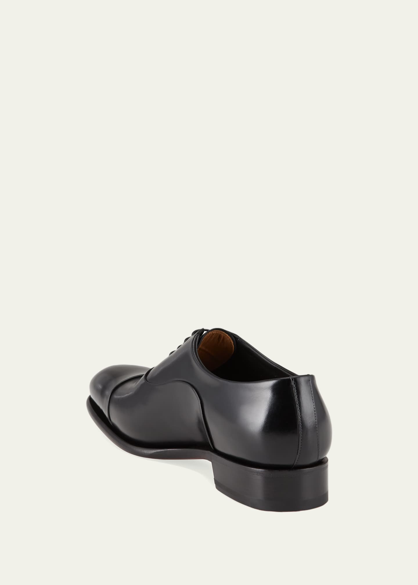 Santoni Men's Isaac Cap-Toe Leather Oxford Shoes - Bergdorf Santoni Men's Isaac Cap-Toe Leather Oxford Shoes - Bergdorf