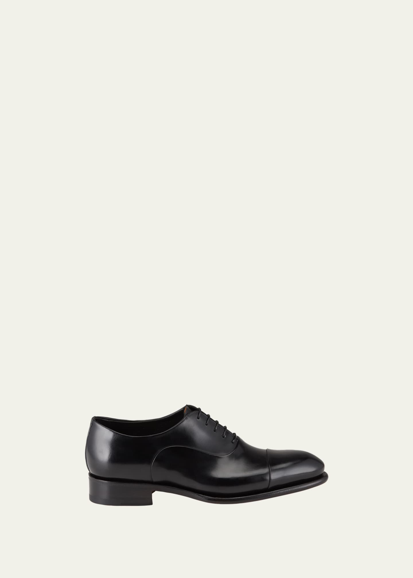 Santoni Men's Leather Derby Dress Shoes - Bergdorf Goodman