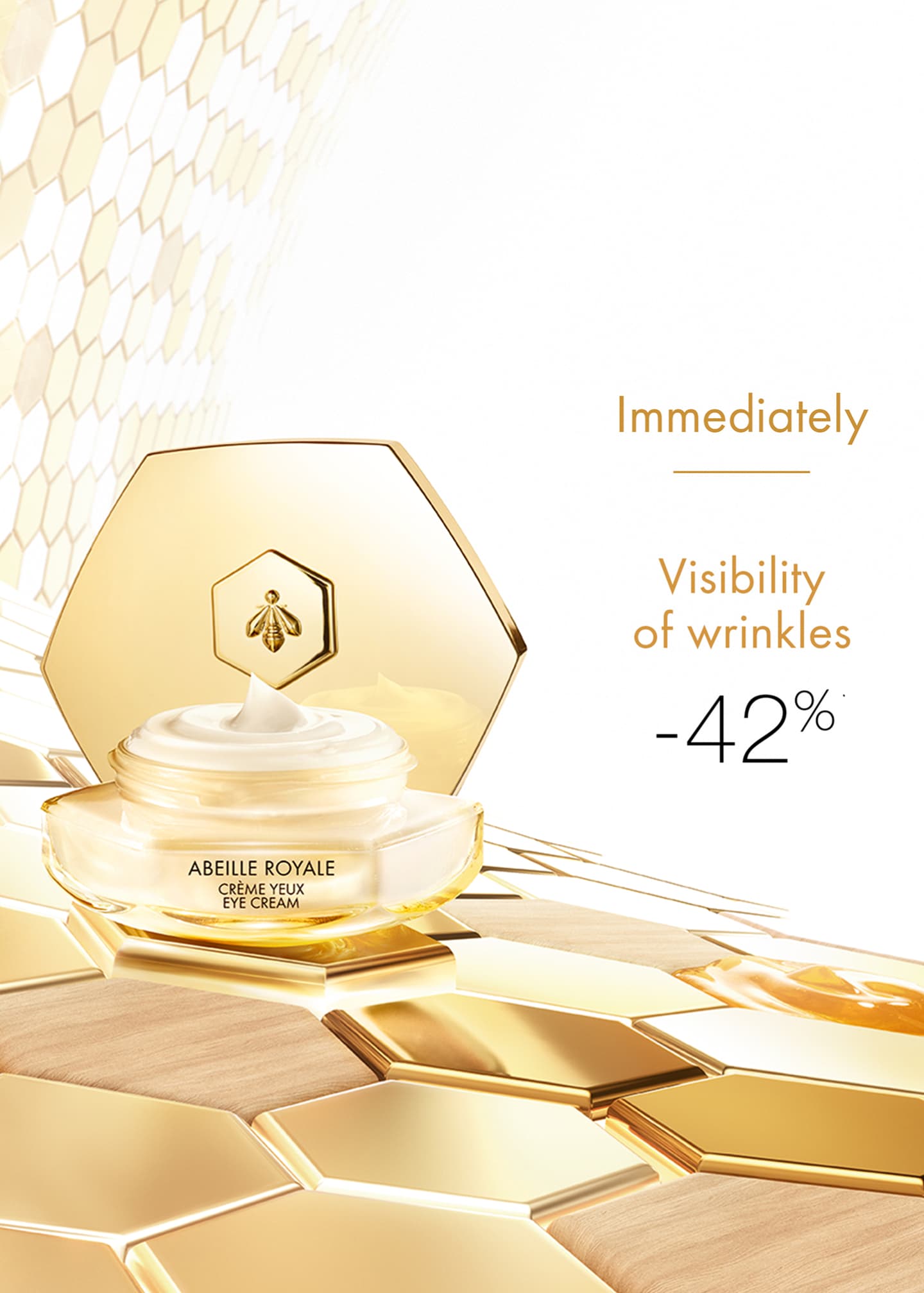 Guerlain Abeille Royale Anti-Aging Eye Cream, 0.5 oz. Image 4 of 5