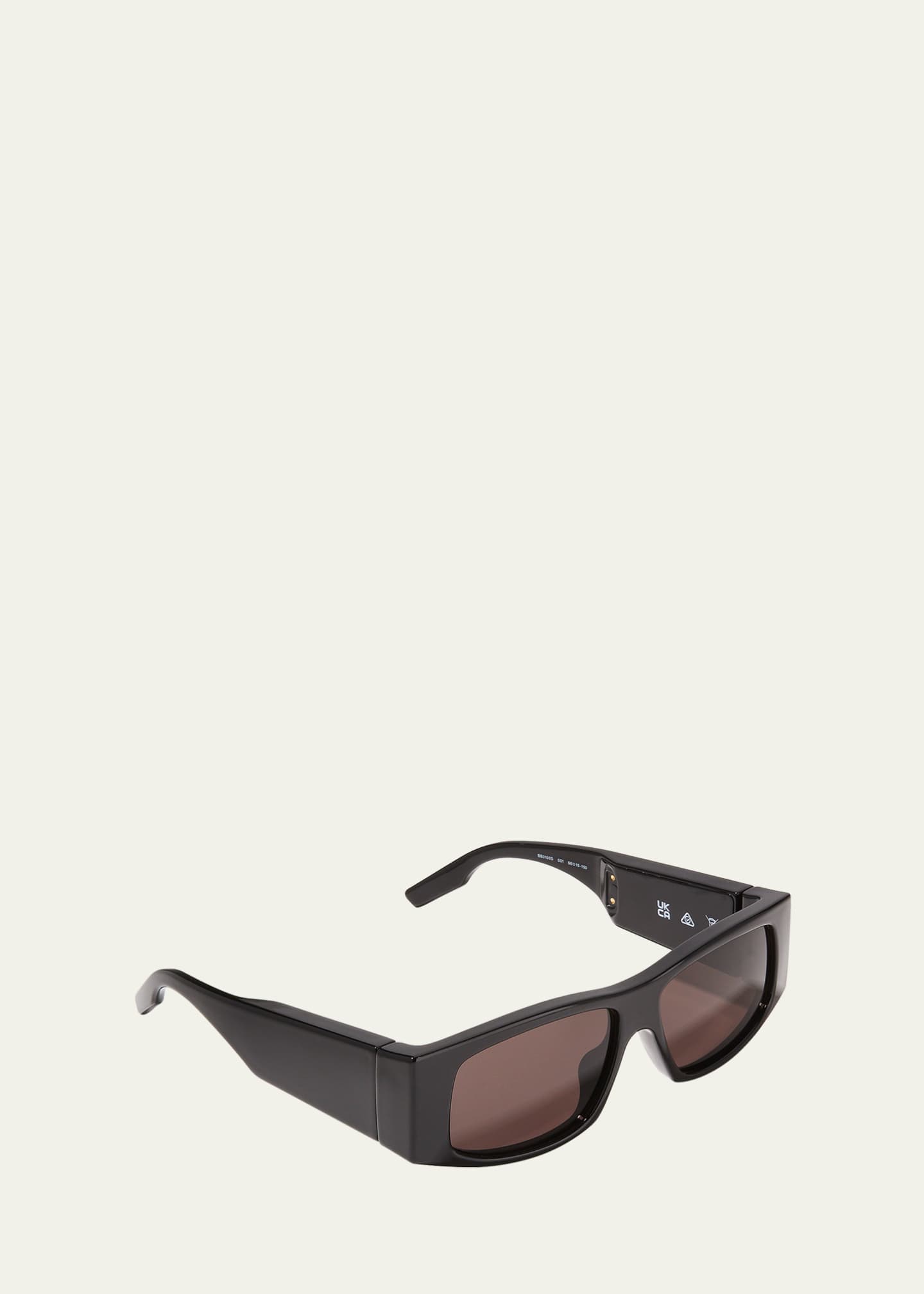 Balenciaga Unisex Injection Navigator Sunglasses Image 2 of 3