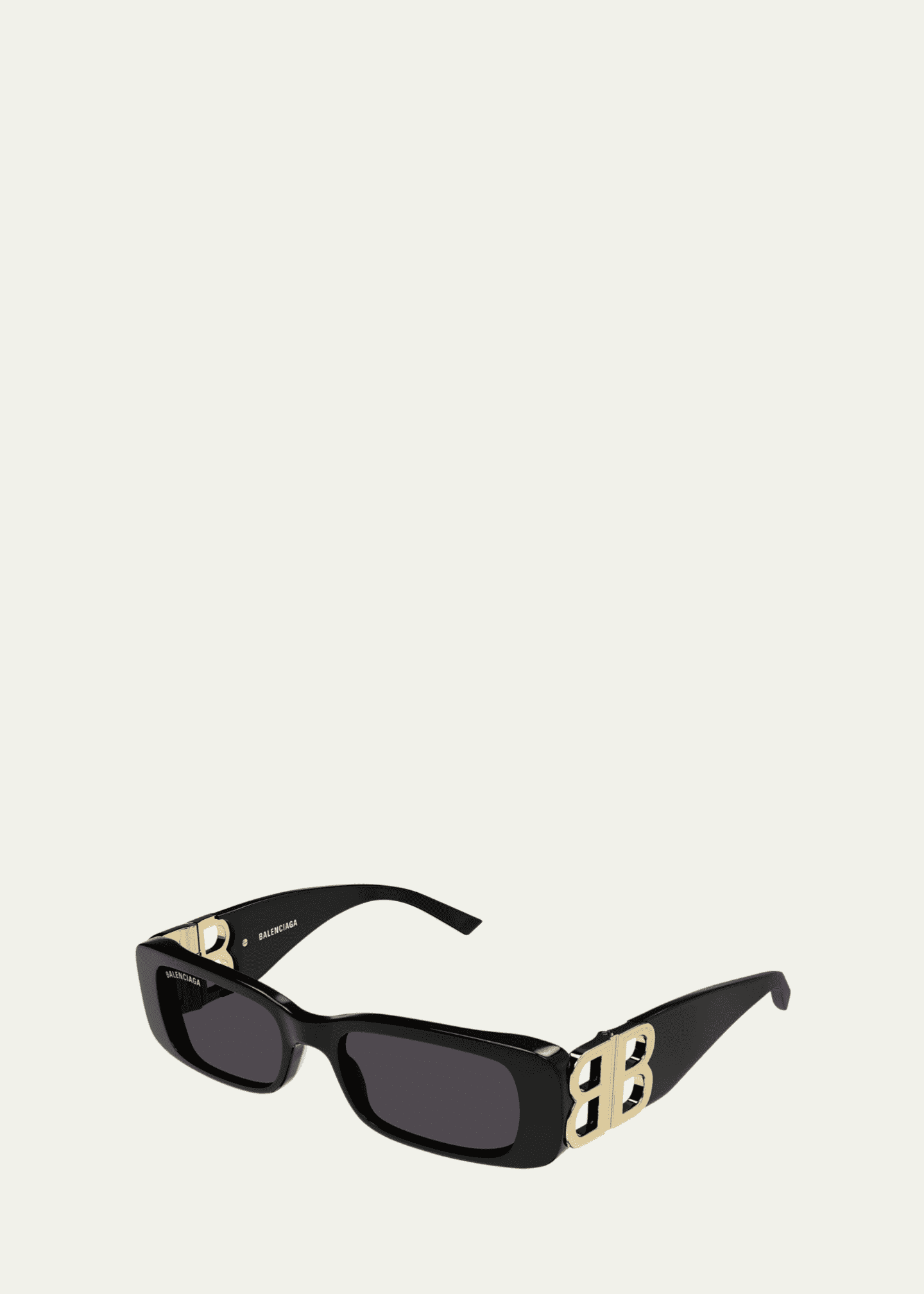 Balenciaga Men s Rectangle Mirror B Acetate Sunglasses