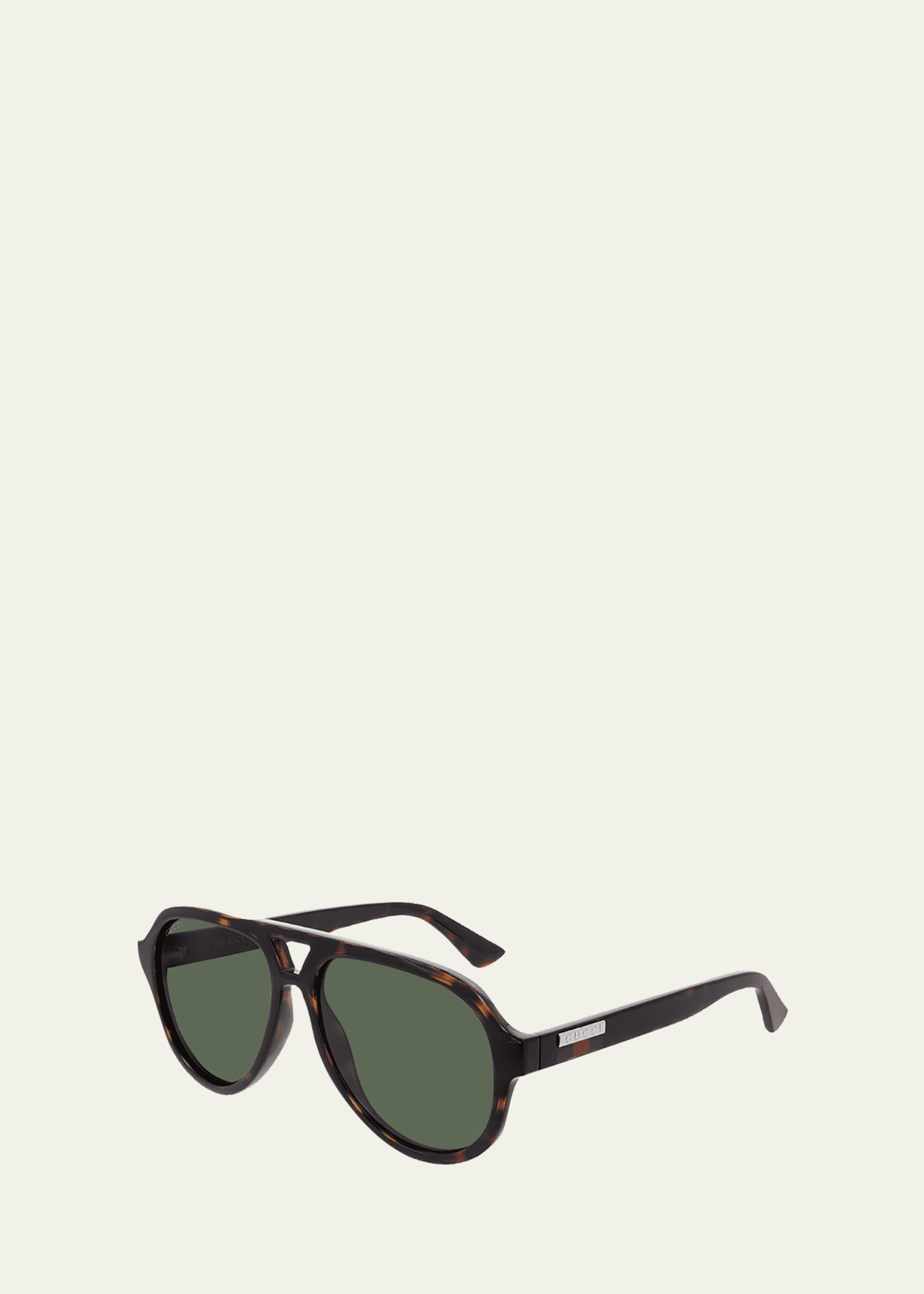 Gucci Men's  Havana Aviator Injection Sunglasses Bergdorf Goodman