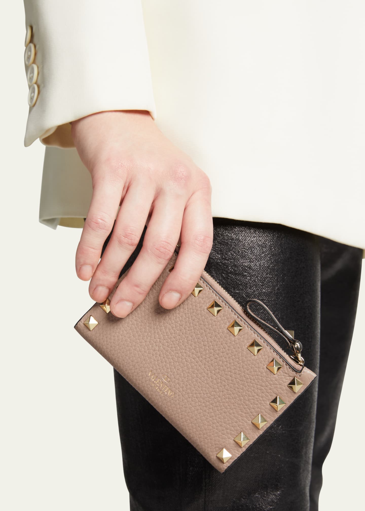 Valentino leather purse clearance