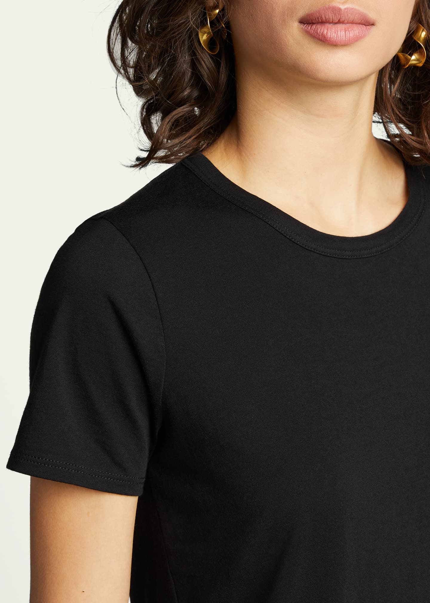 Veronica Beard Lauren Crewneck Tee Image 5 of 5