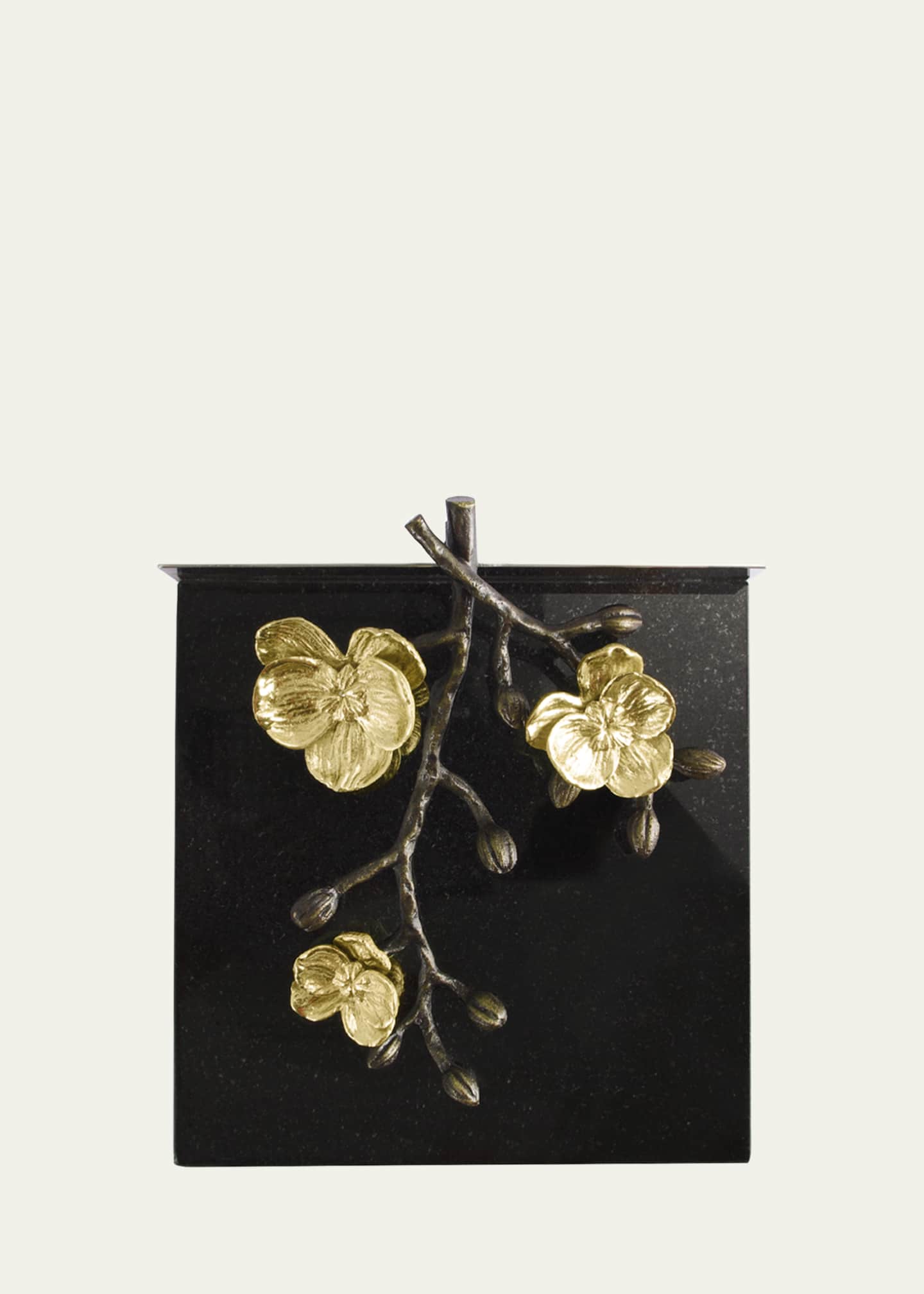Michael Aram Gold Orchid Dinner Napkin Holder Image 2 of 2