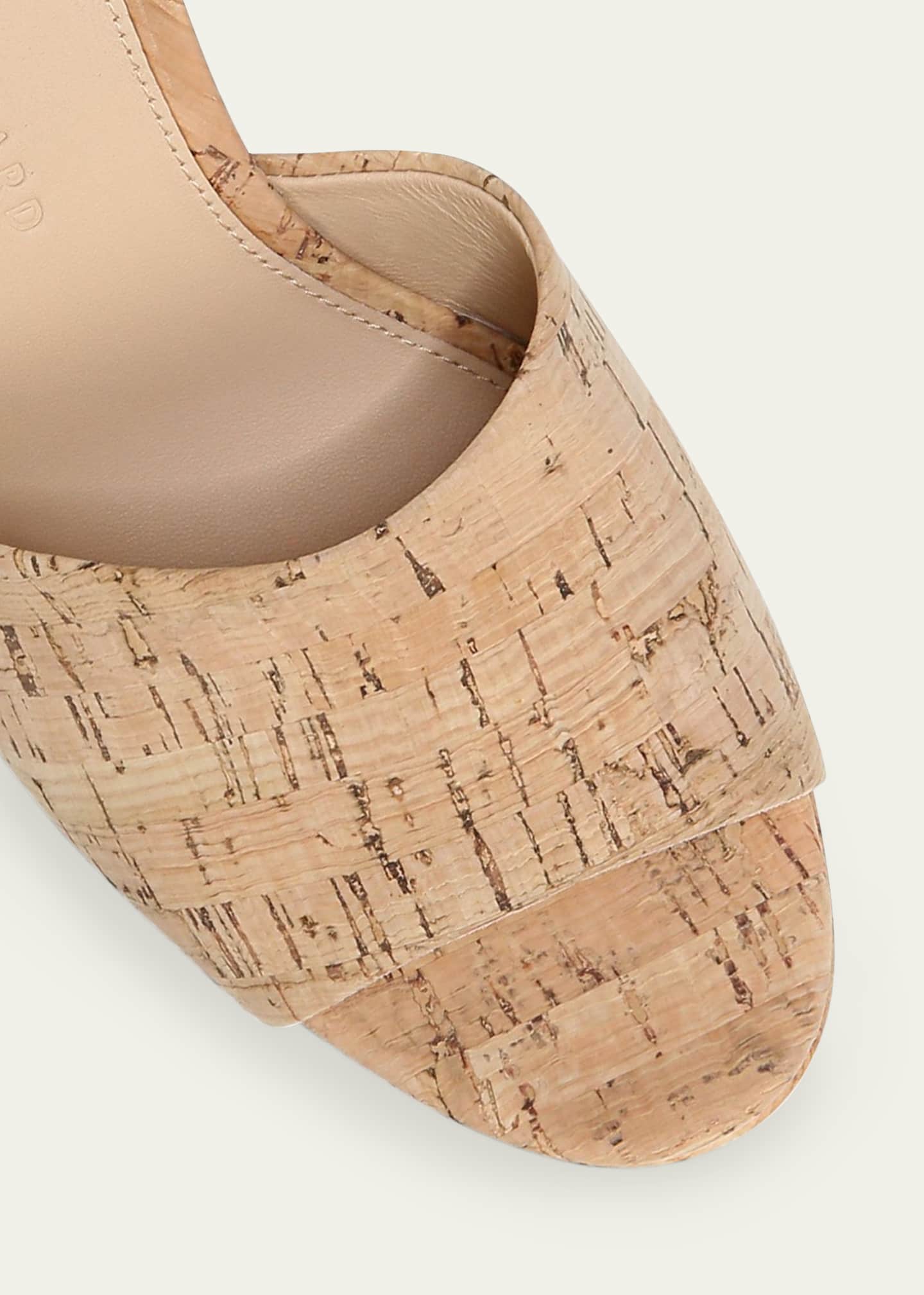 Veronica Beard Dali Cork Platform Wedge Sandals Bergdorf Goodman