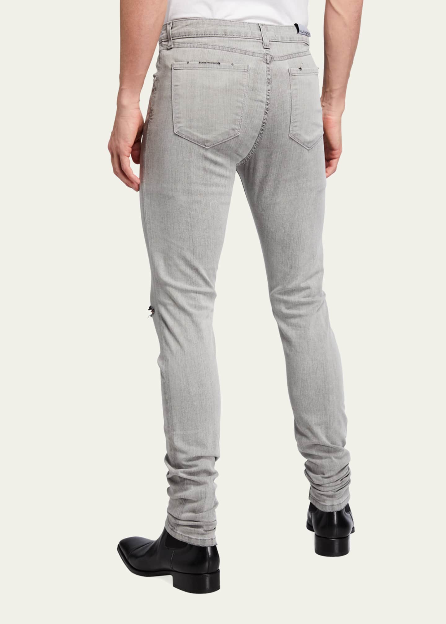 monfrere Men's Greyson Knee-Rip Skinny Jeans - Bergdorf Goodman