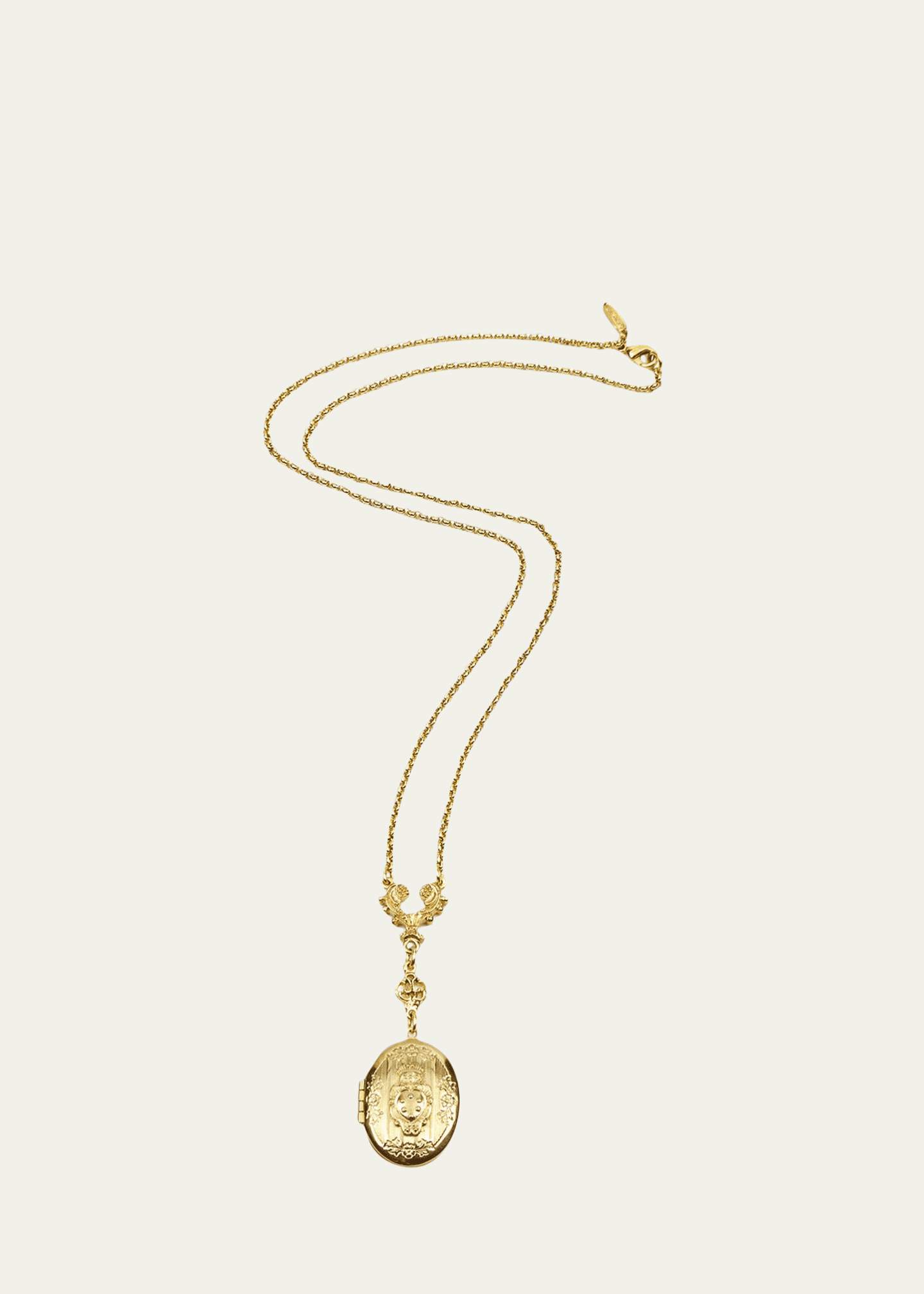 Ben-Amun Oval Locket Necklace Image 1 of 2
