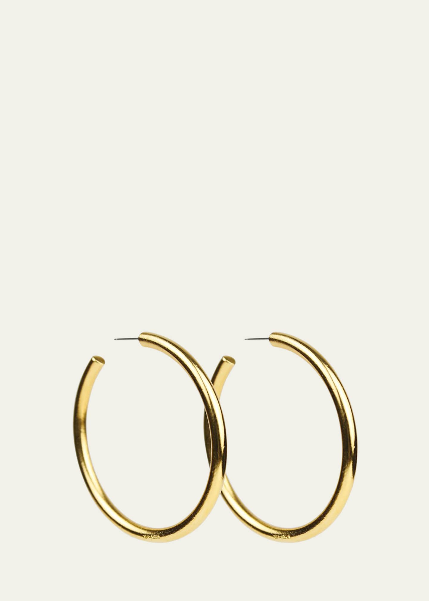 Ben-Amun Large Hoop Earrings Image 1 of 4