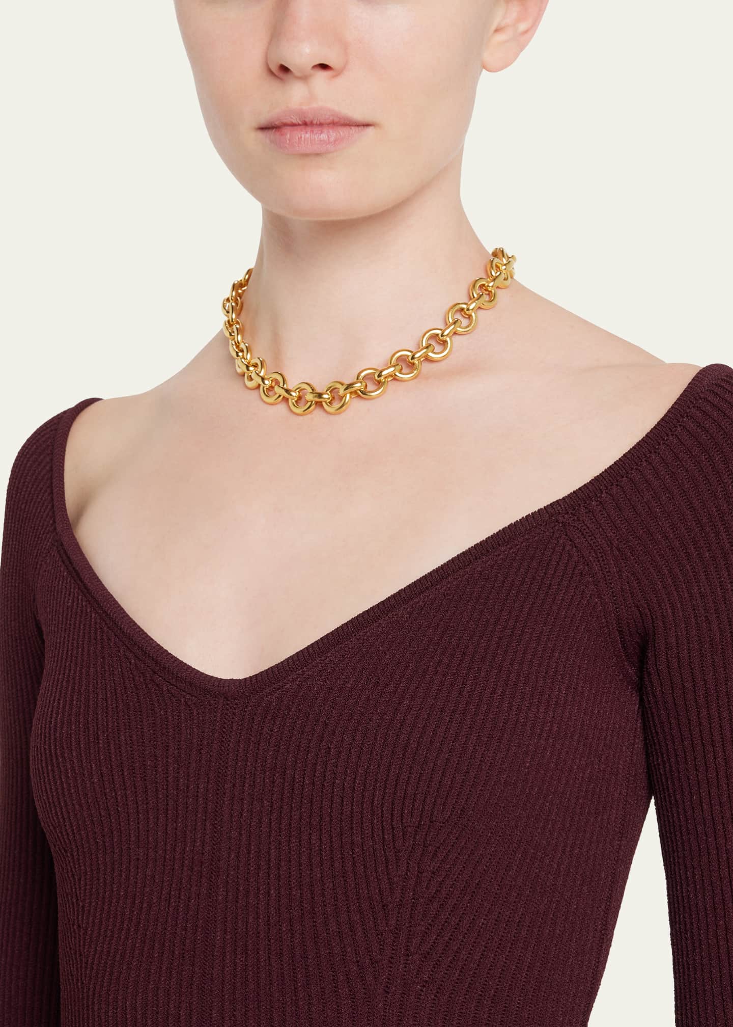 Ben-Amun Round-Link Chain Necklace - Bergdorf Goodman