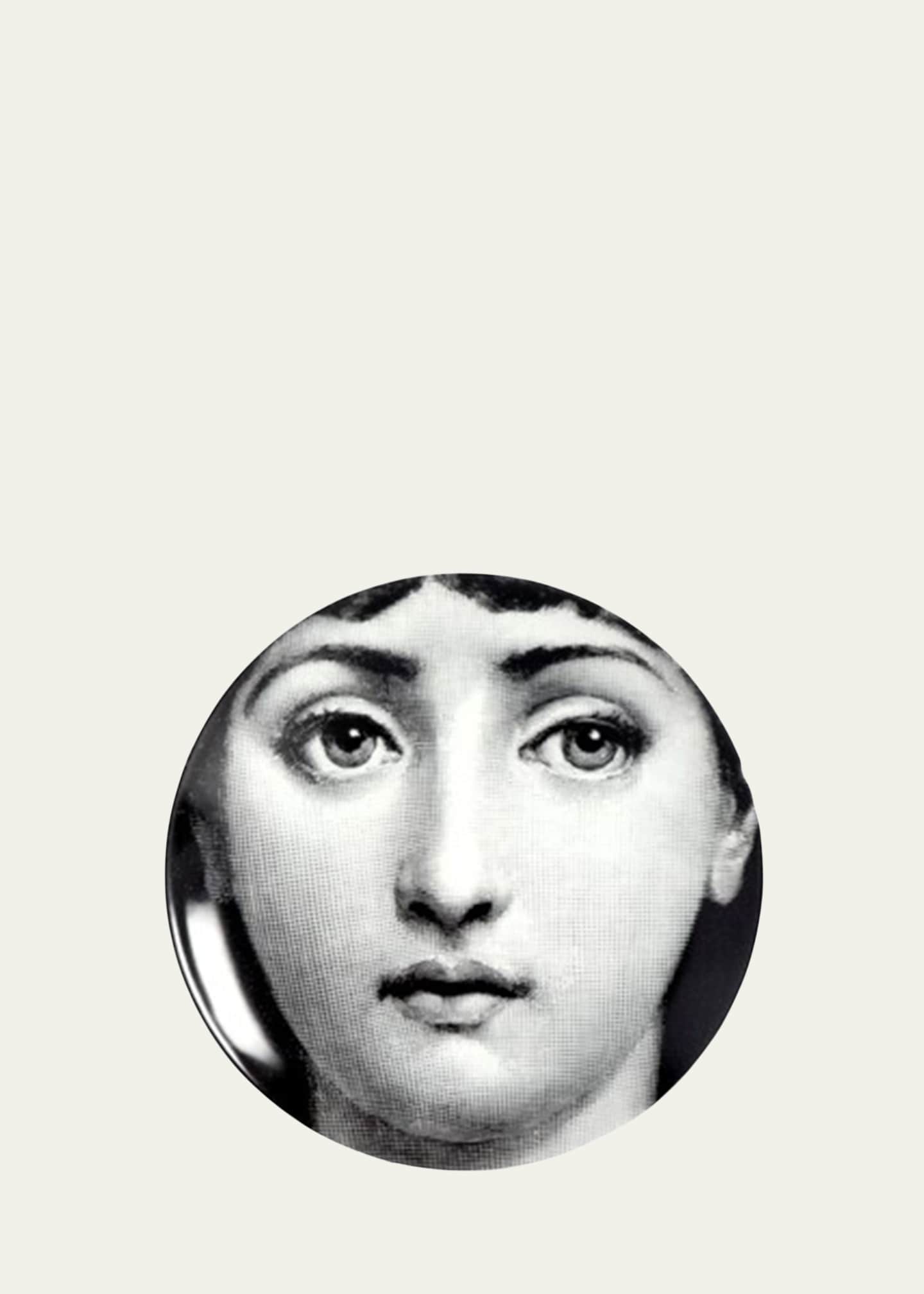 Fornasetti Tema E Variazioni n. 1 Normal Face Wall Plate