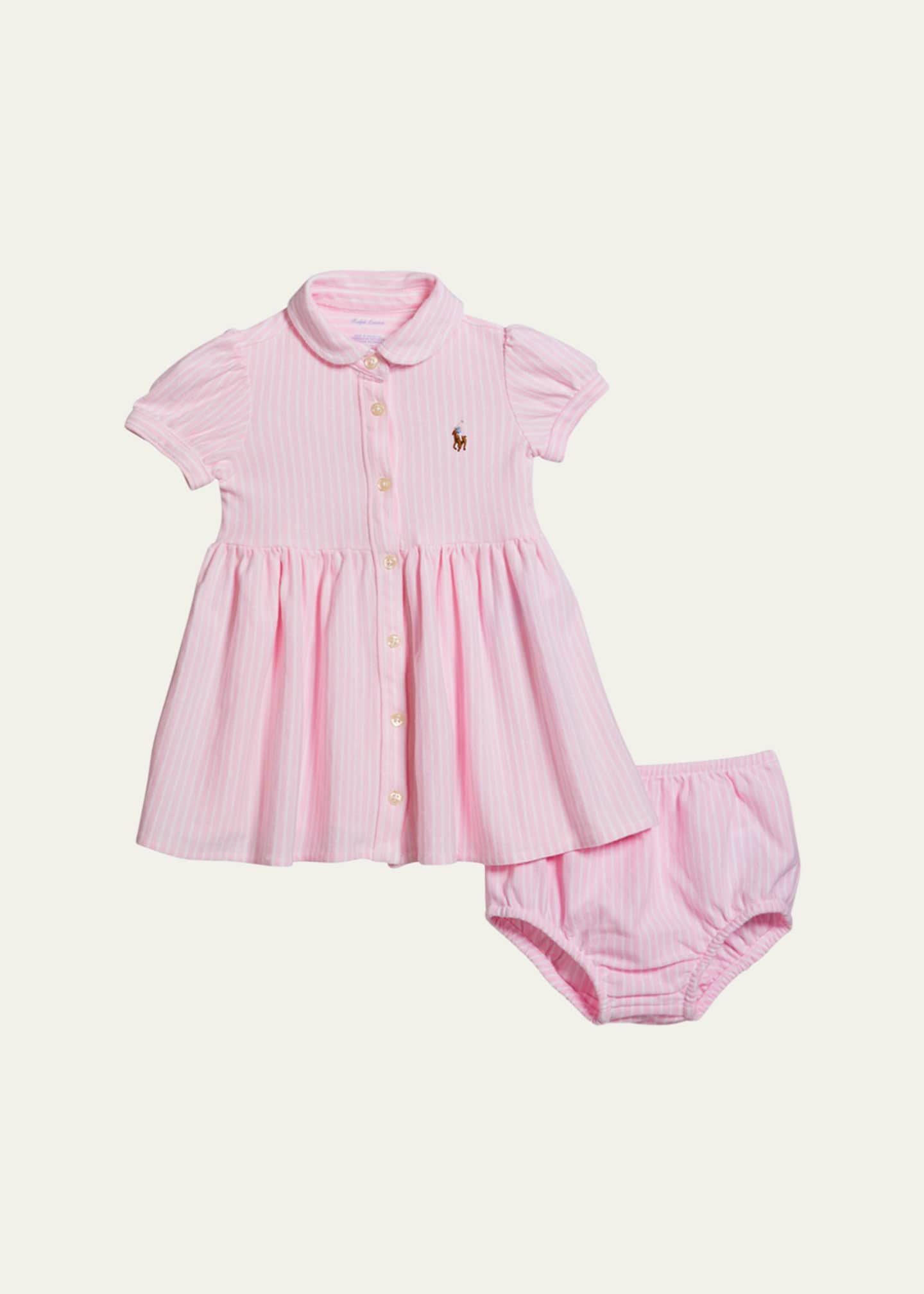 ralph lauren oxford dress pink Ralph Lauren Girls Oxford Shirt Dress in Pink