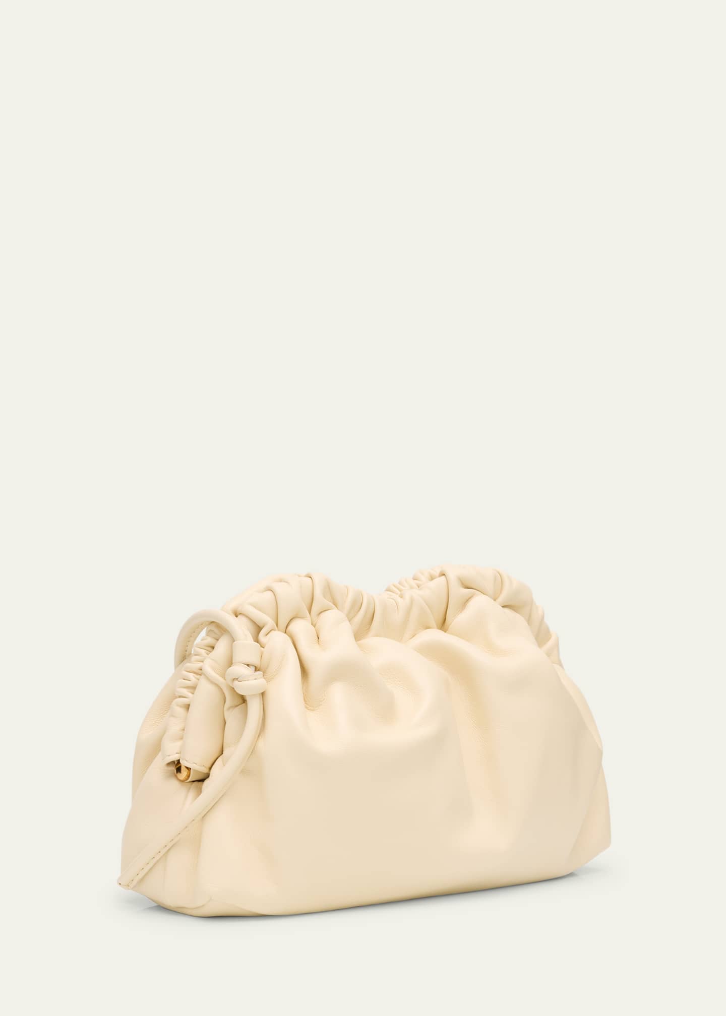 Mansur Gavriel Mini Lambskin Cloud Clutch Bag Image 3 of 6